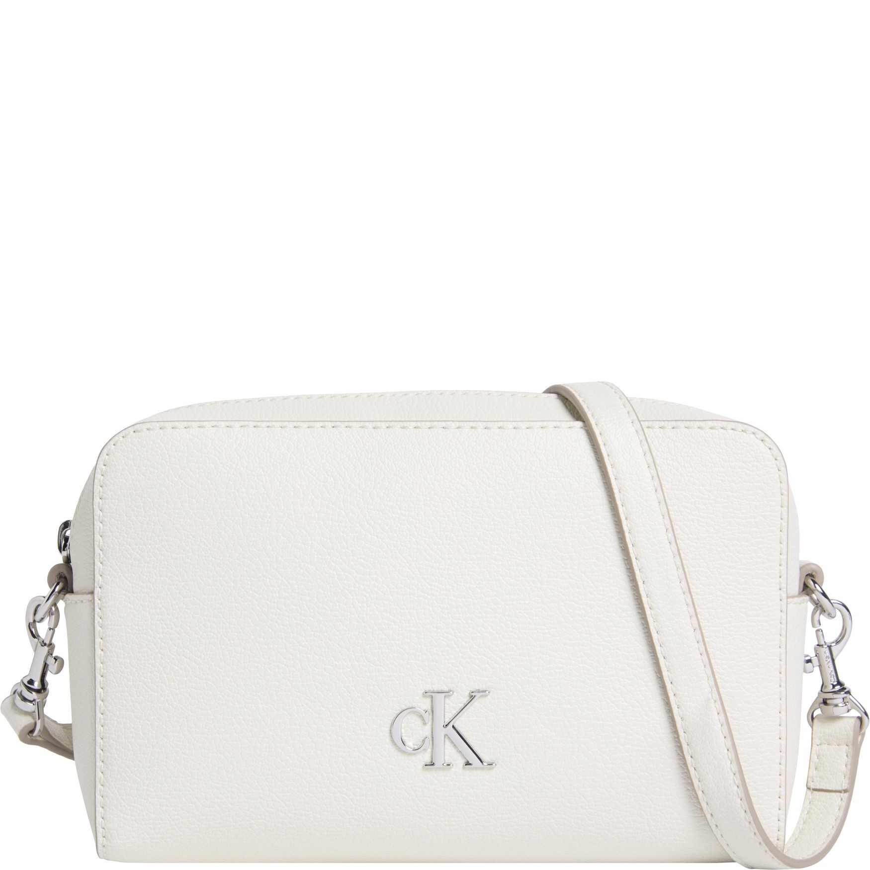 CALVIN KLEIN JEANS Rankinė per petį moterims, Smėlio, Minimal monogram crossover 1