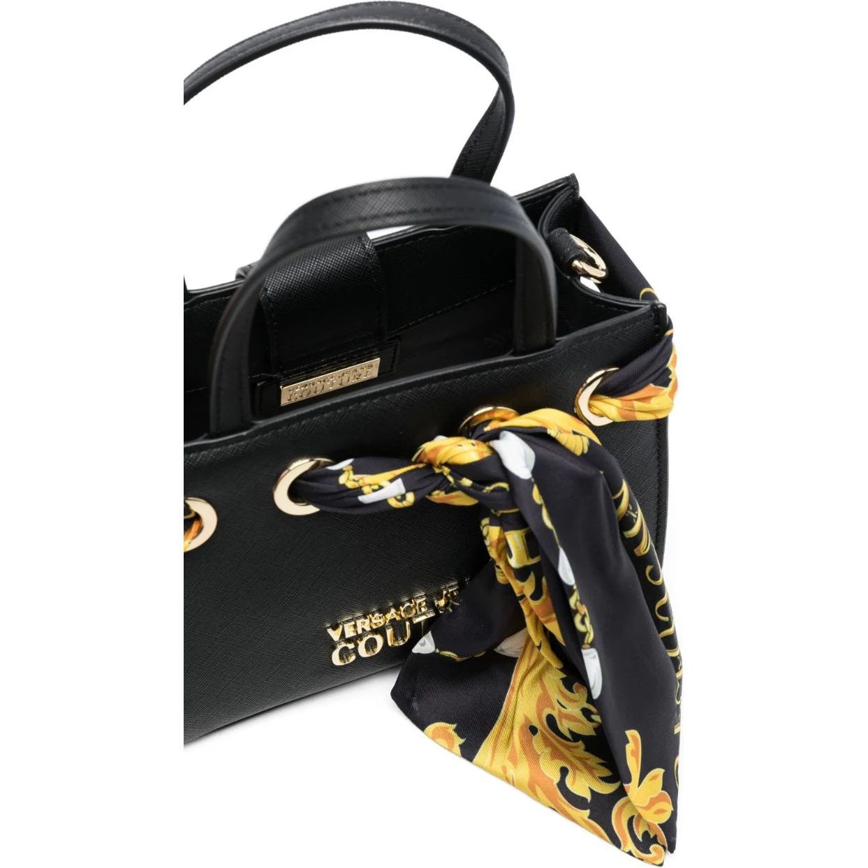 VERSACE JEANS CUTURE Pirkinių krepšys moterims, Juoda, Thelma classic shopping bag 4