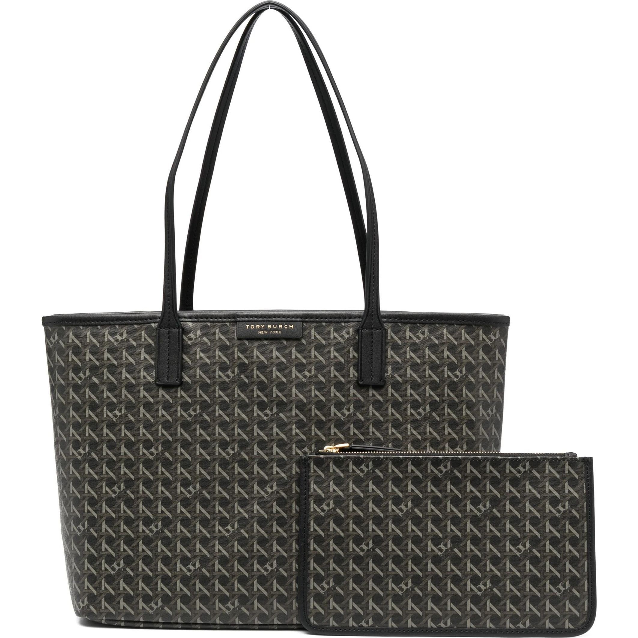 TORY BURCH Pirkinių krepšys moterims, Juoda, Ever-ready small tote 4