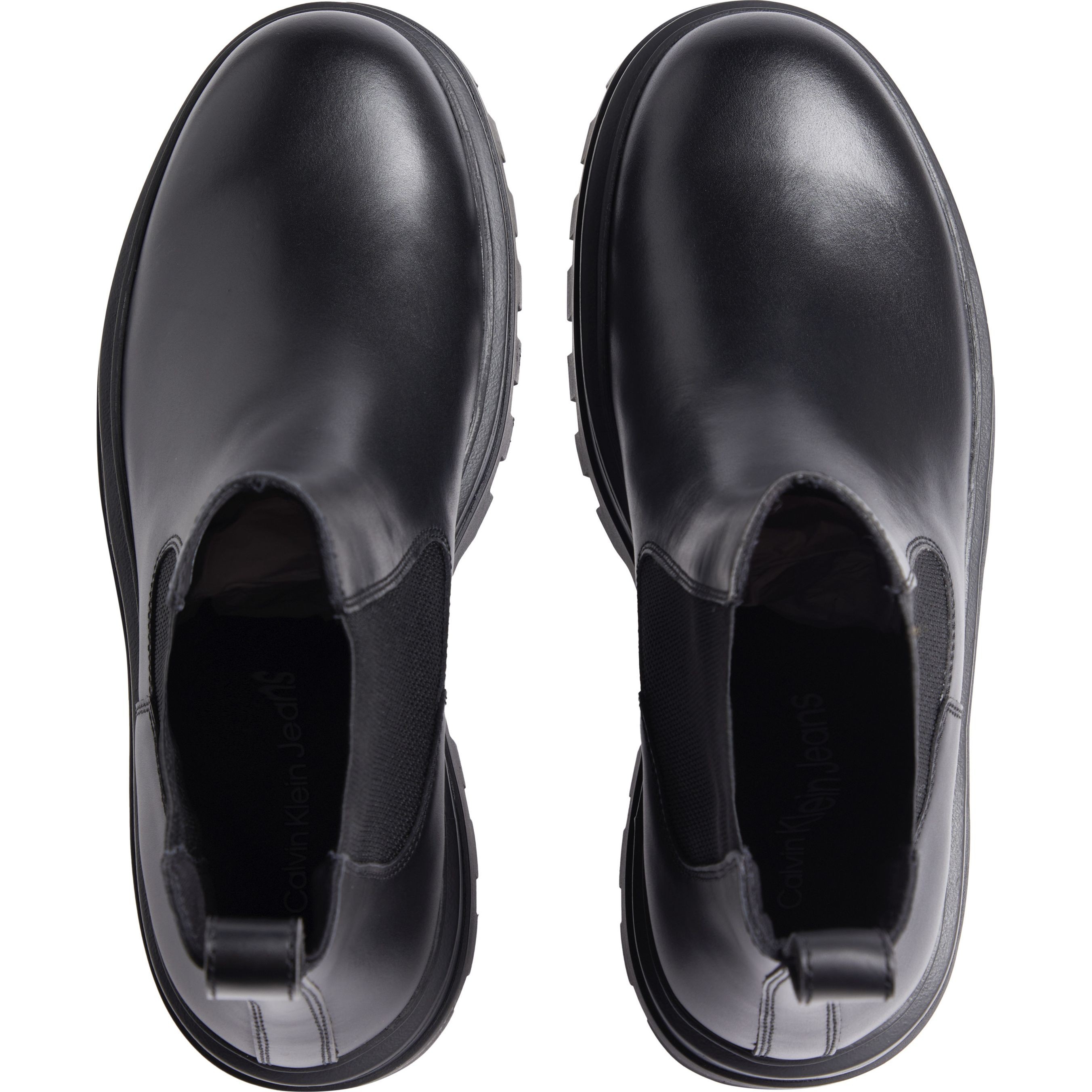 CALVIN KLEIN JEANS Aulinukai vyrams, Juoda, Lugged chelsea boot 4