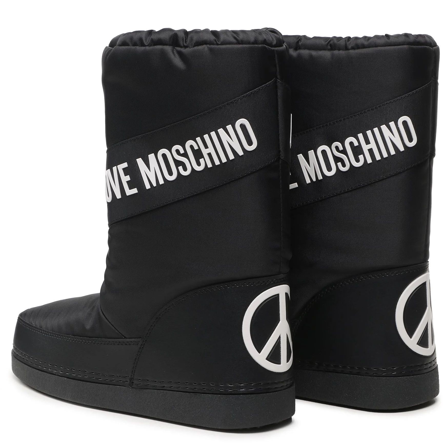 LOVE MOSCHINO Pašiltinti auliniai moterims, Juoda, Ski Boots 4