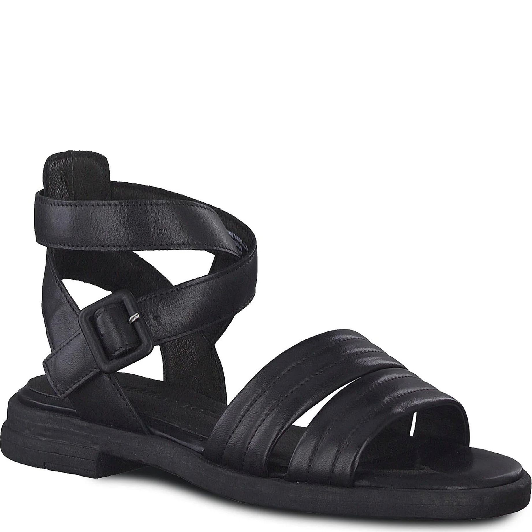 MARCO TOZZI Basutės moterims, Juoda, SANDALS 1