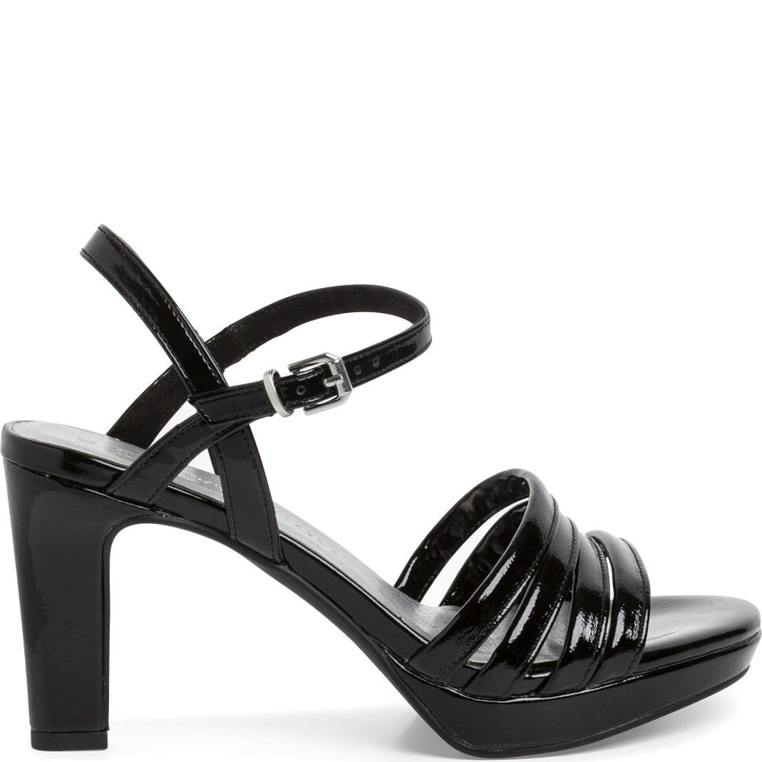 MARCO TOZZI Basutės moterims, Juoda, SANDALS 2