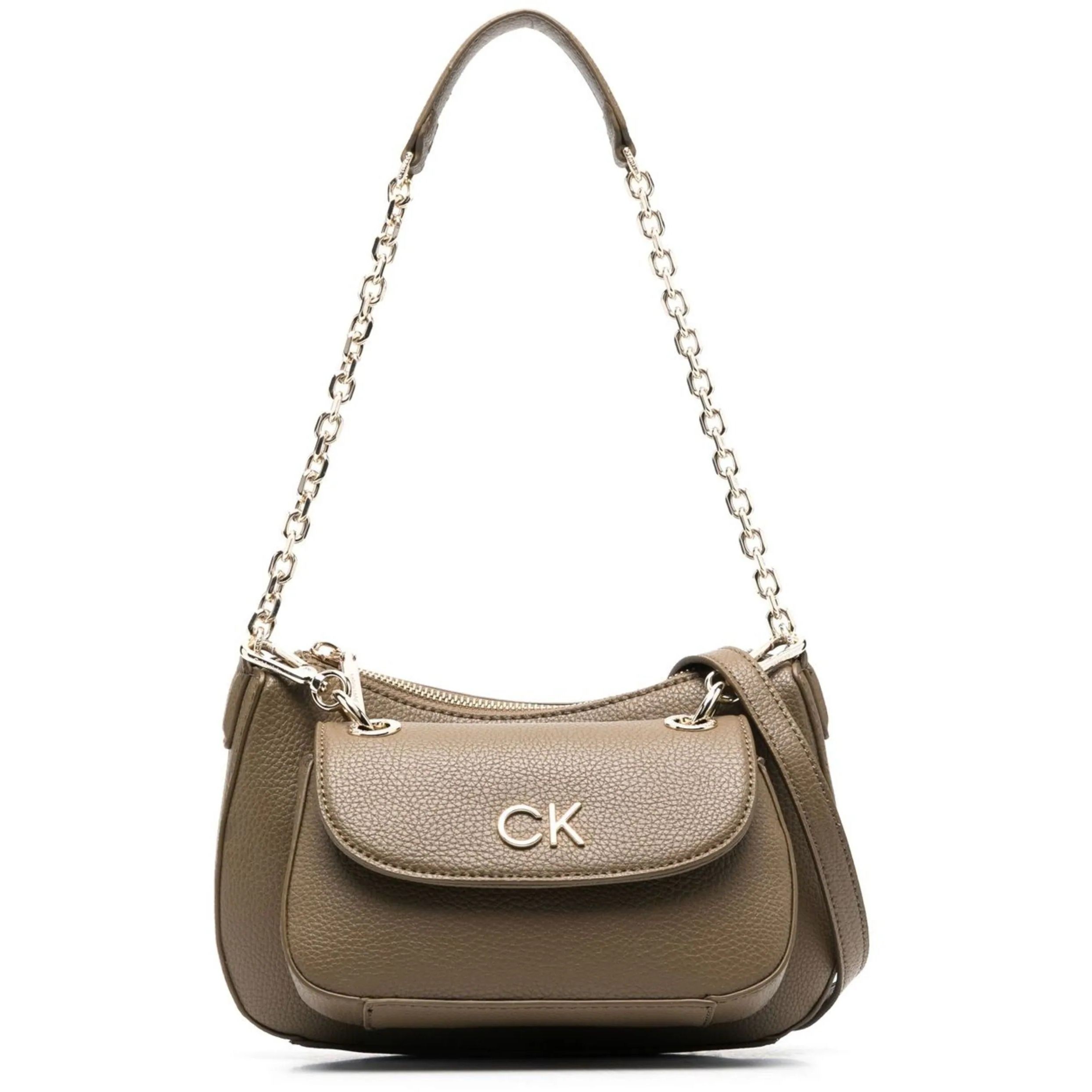 CALVIN KLEIN Rankinė per petį moterims, Žalia, RE-LODBL SHOULDER BAG 1