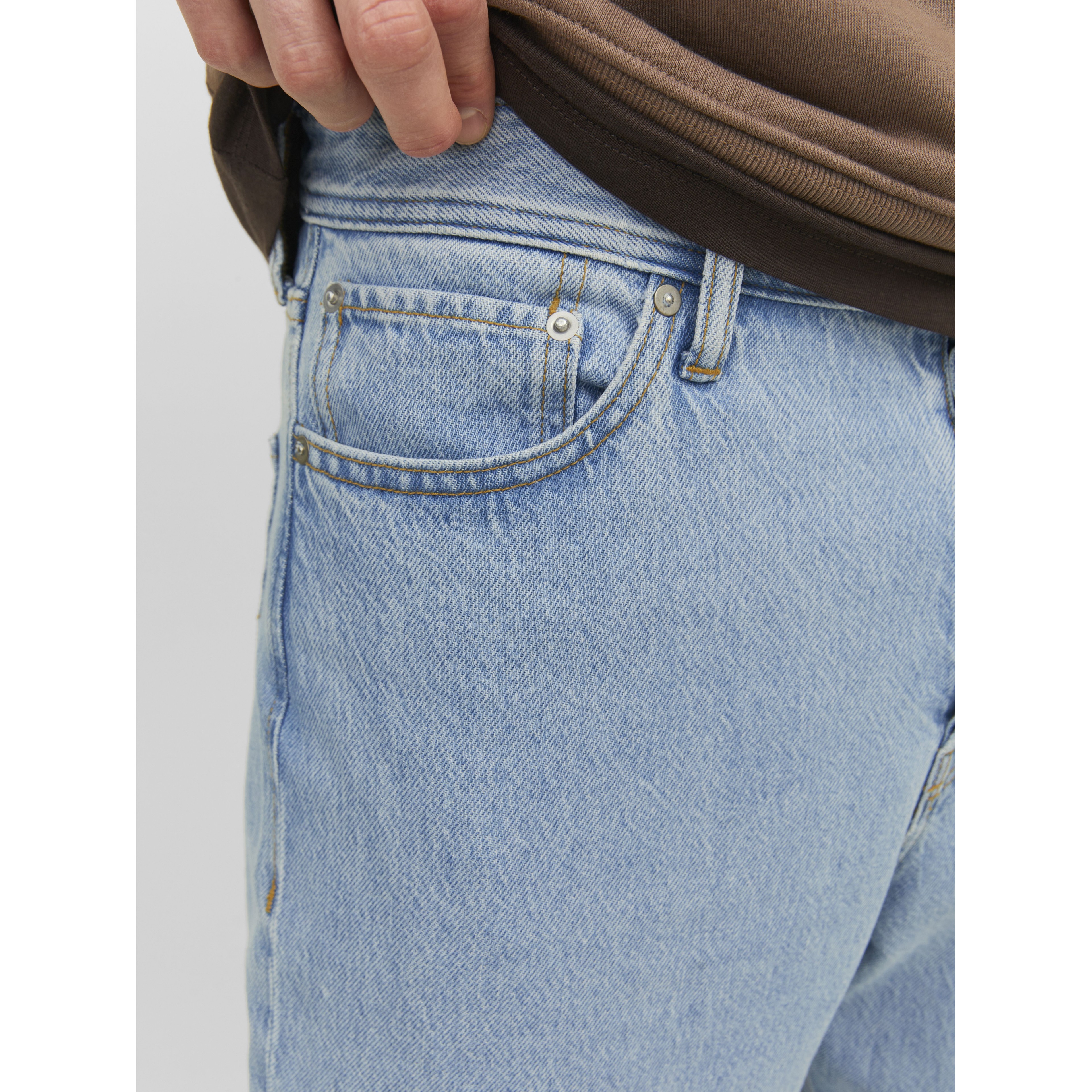 JACK & JONES Platūs džinsai vyrams, Mėlyna, JJIALEX JJORIGINAL SBD 4