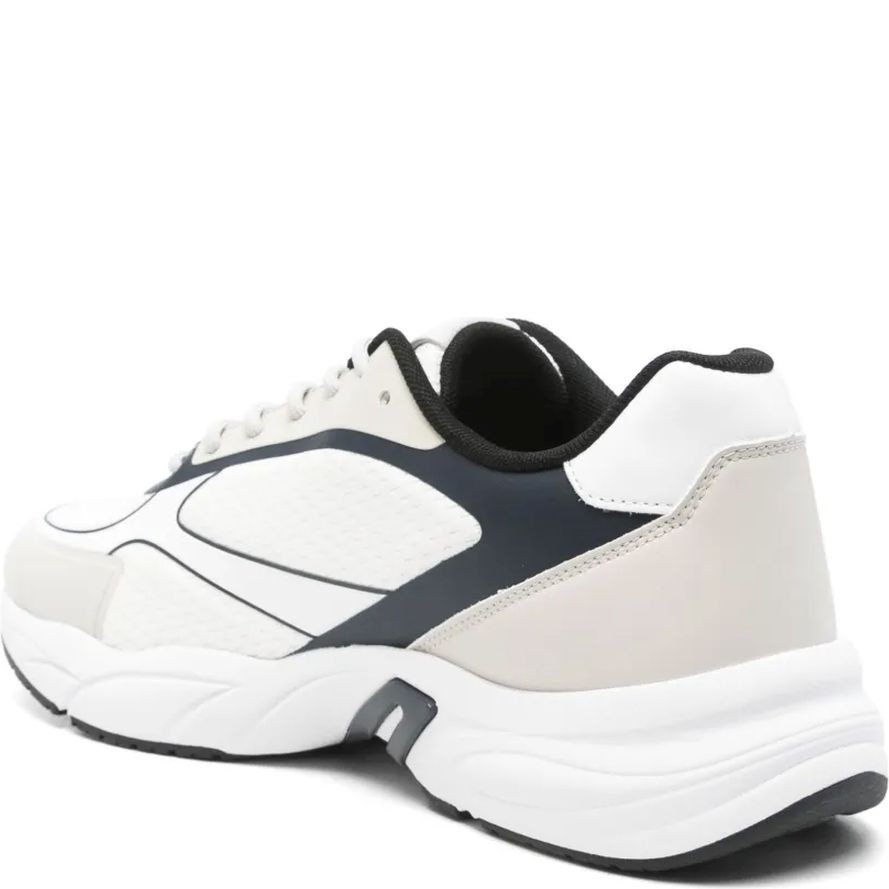 CALVIN KLEIN JEANS Laisvalaikio bateliai vyrams, Balta, Retro tennis low sneaker 3