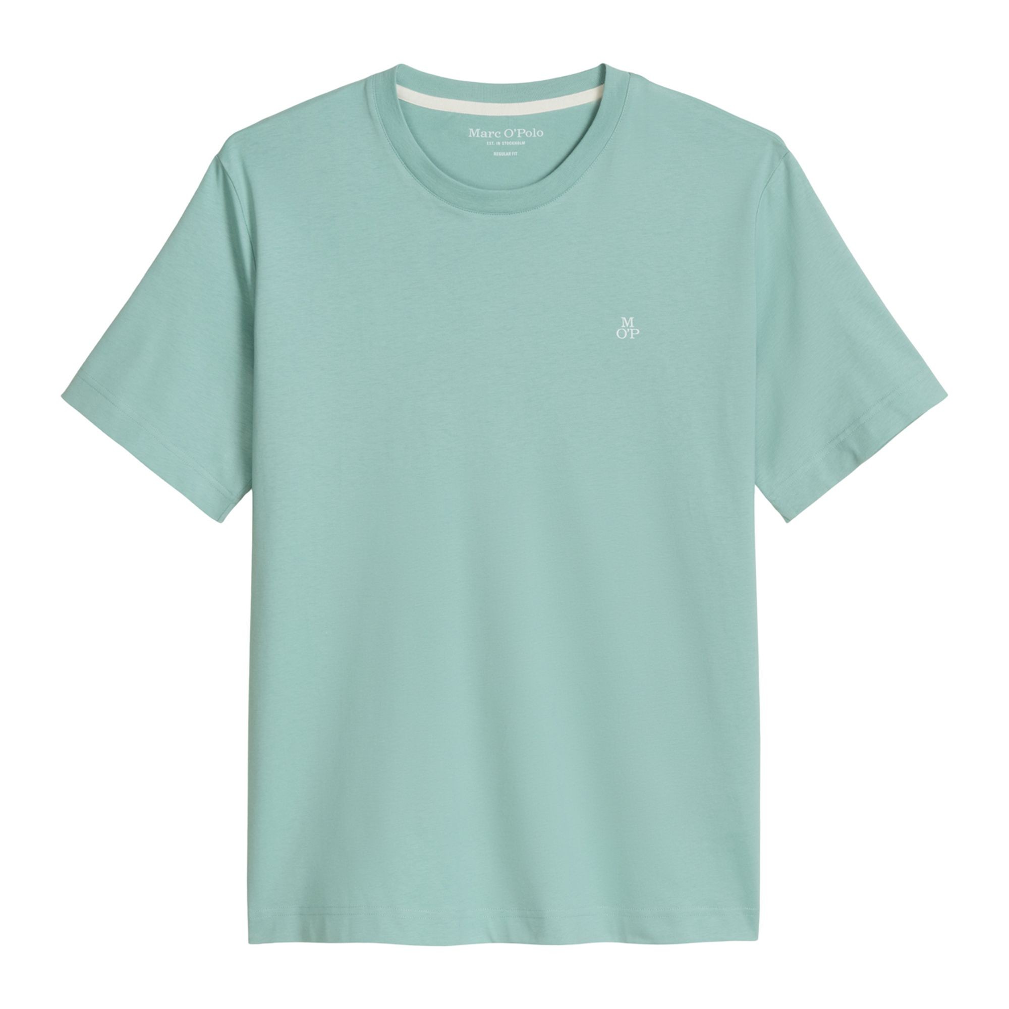 MARC O'POLO Marškinėliai vyrams, Žalia, 5000012685 T-shirts