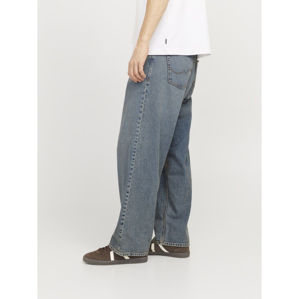 JACK & JONES Platūs džinsai vyrams, Mėlyna, Ron 4