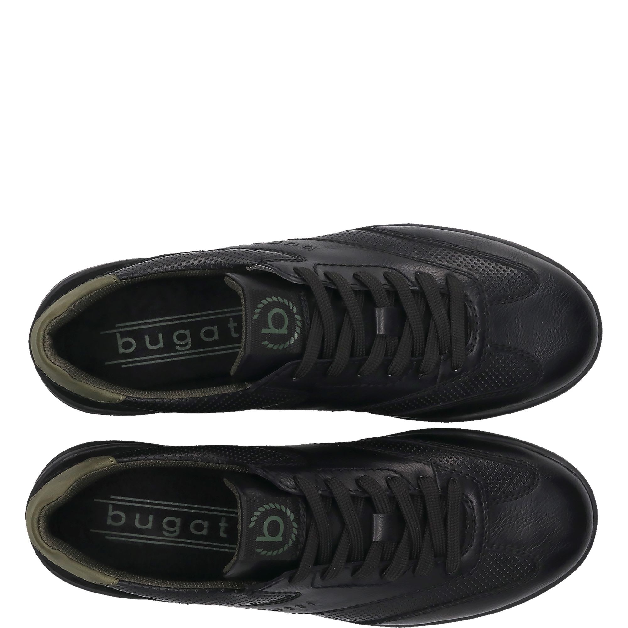 BUGATTI Laisvalaikio bateliai vyrams, Juoda, Leisure 6