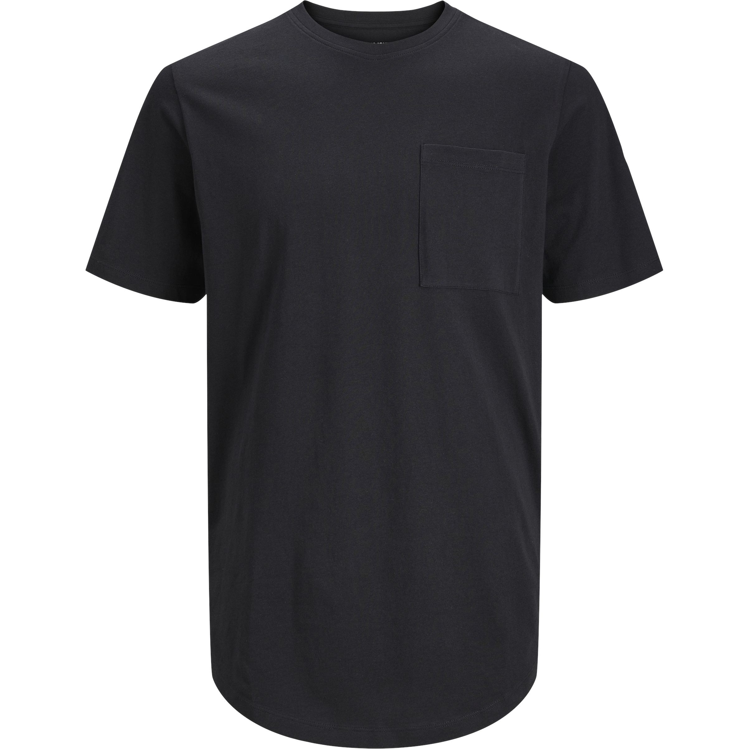 JACK & JONES Marškinėliai vyrams, Juoda, JJENOA POCKET TEE SS 1