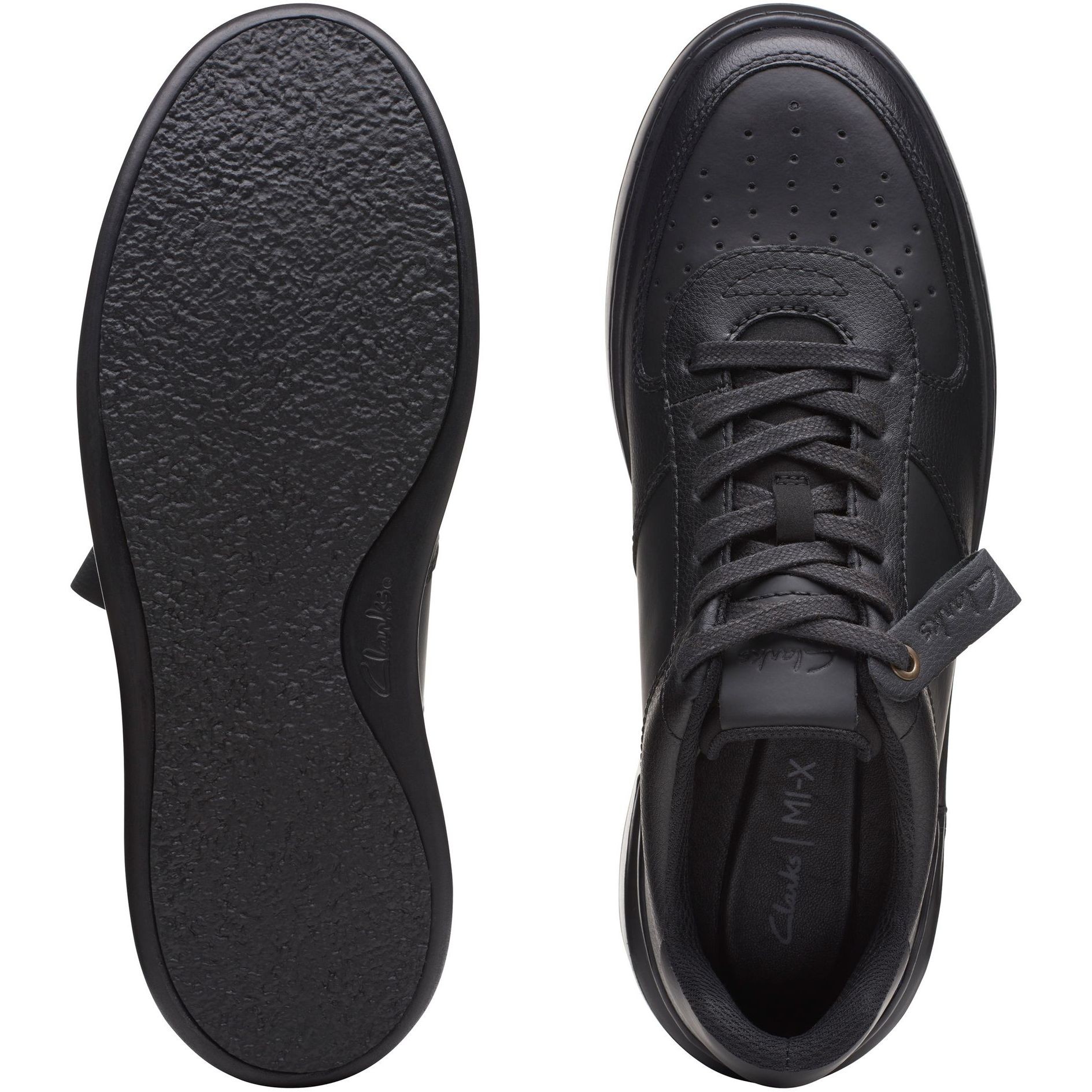 CLARKS Sportiniai bateliai vyrams, Juoda, CourtLite Tie Sport Shoe 6