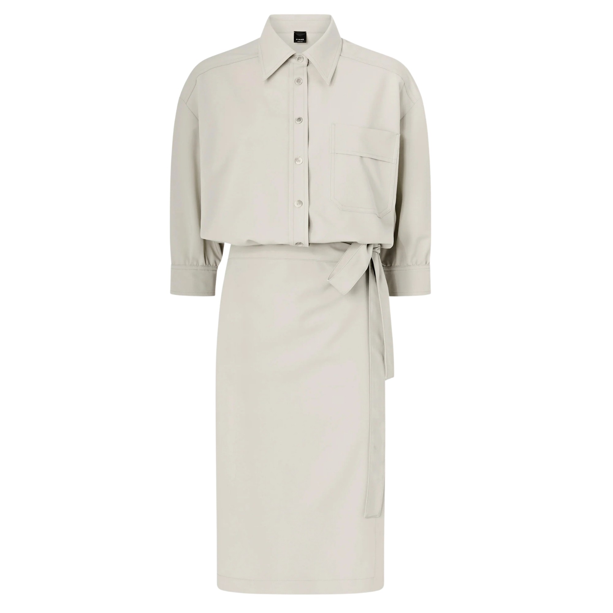 PINKO Mini suknelė moterims, Smėlio, Ariane dress 1