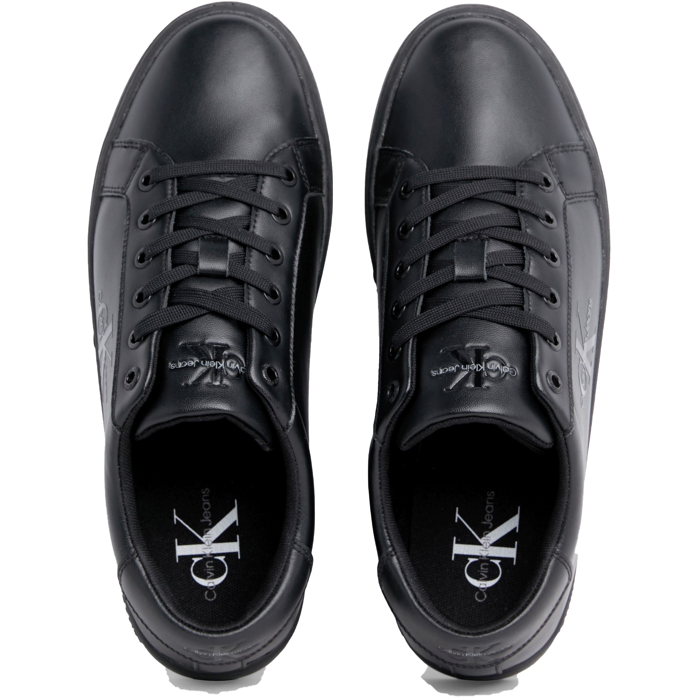 CALVIN KLEIN JEANS Sportiniai bateliai vyrams, Juoda, Classic cupsole low sport shoe 4