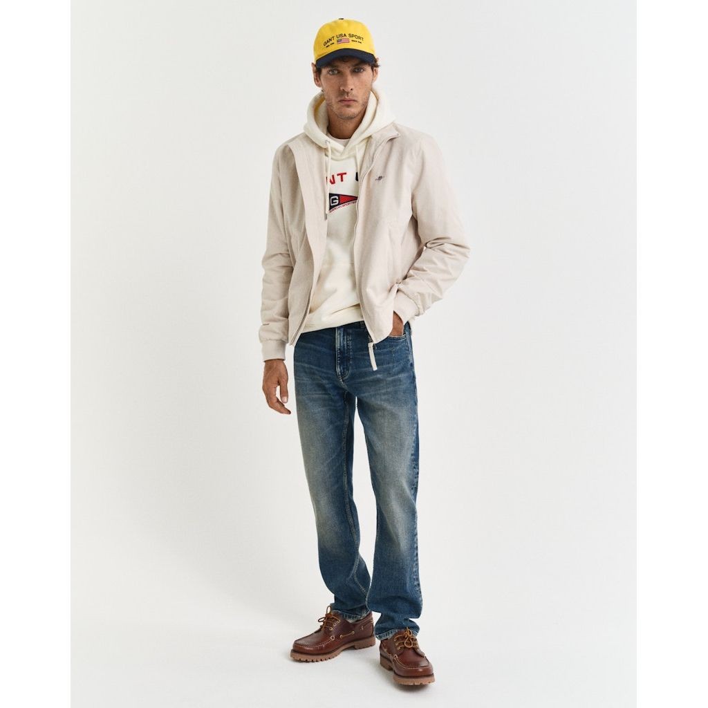 GANT Striukė vyrams, Smėlio, Lightweight hampshire jacket 5