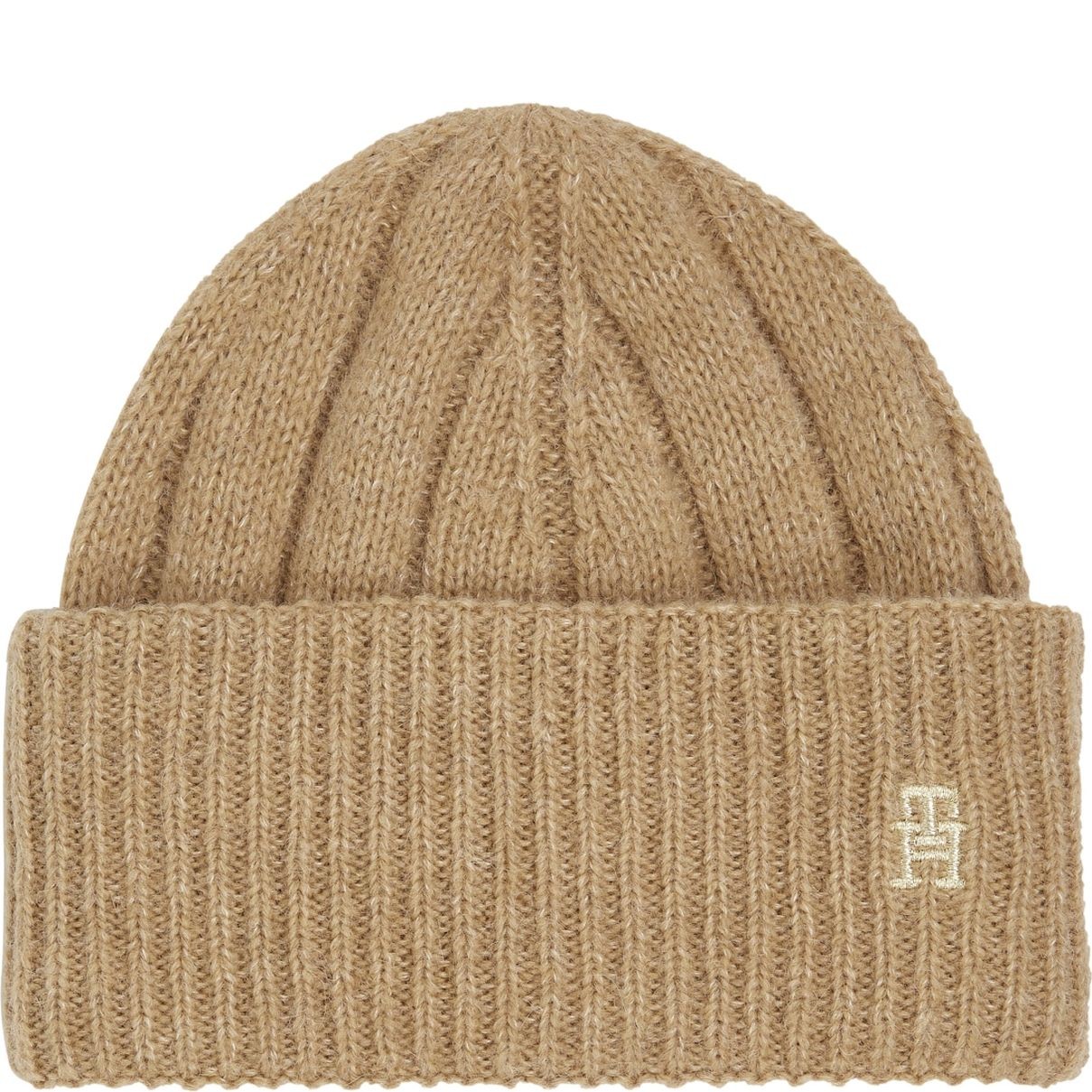 TOMMY HILFIGER Kepurė moterims, Ruda, Timeless beanie 1