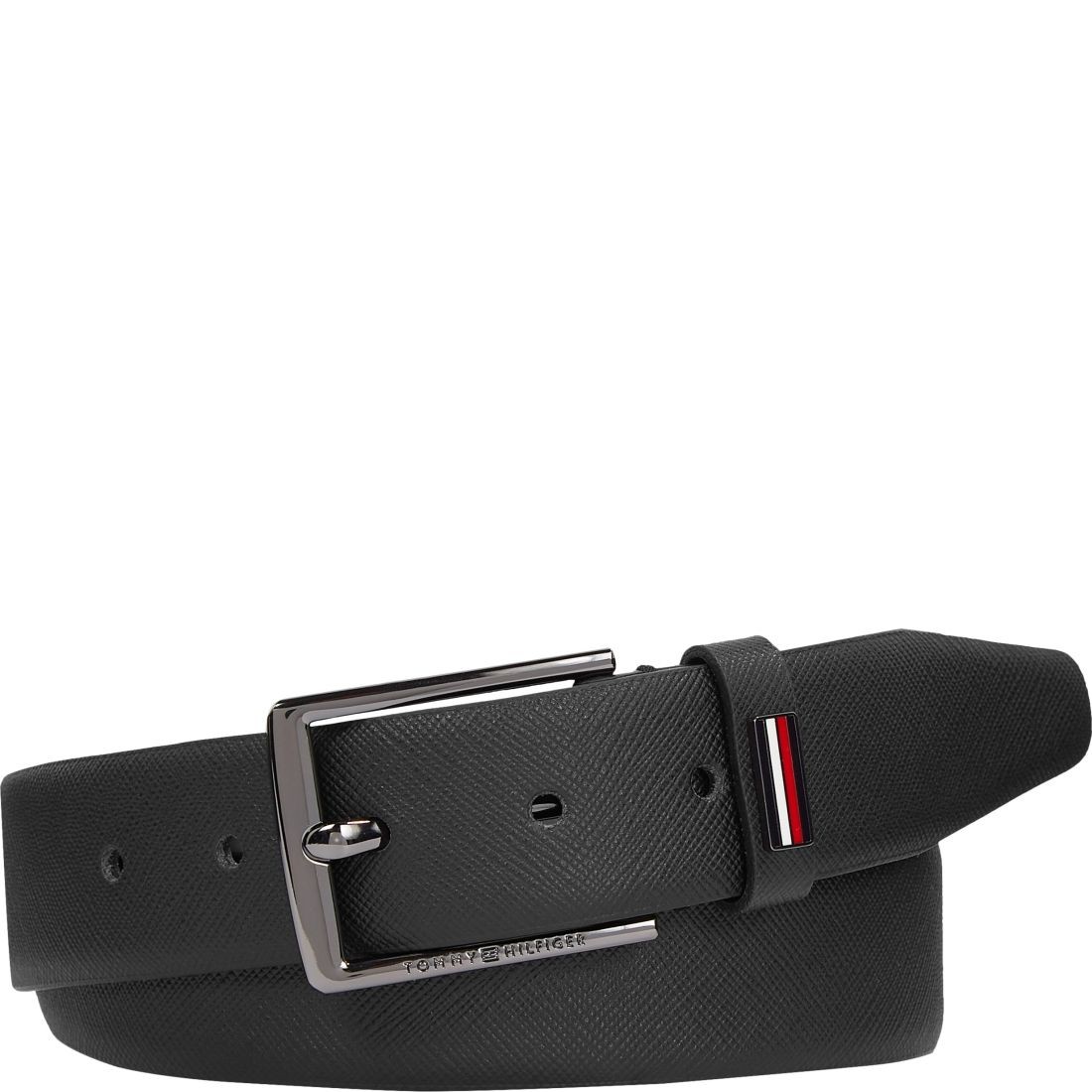 TOMMY HILFIGER Diržas vyrams, Juoda, Business 3.5 man belt 1