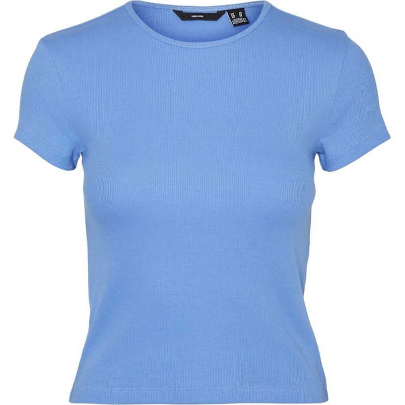 VERO MODA Marškinėliai moterims, Mėlyna, Vmchloe t-shirts