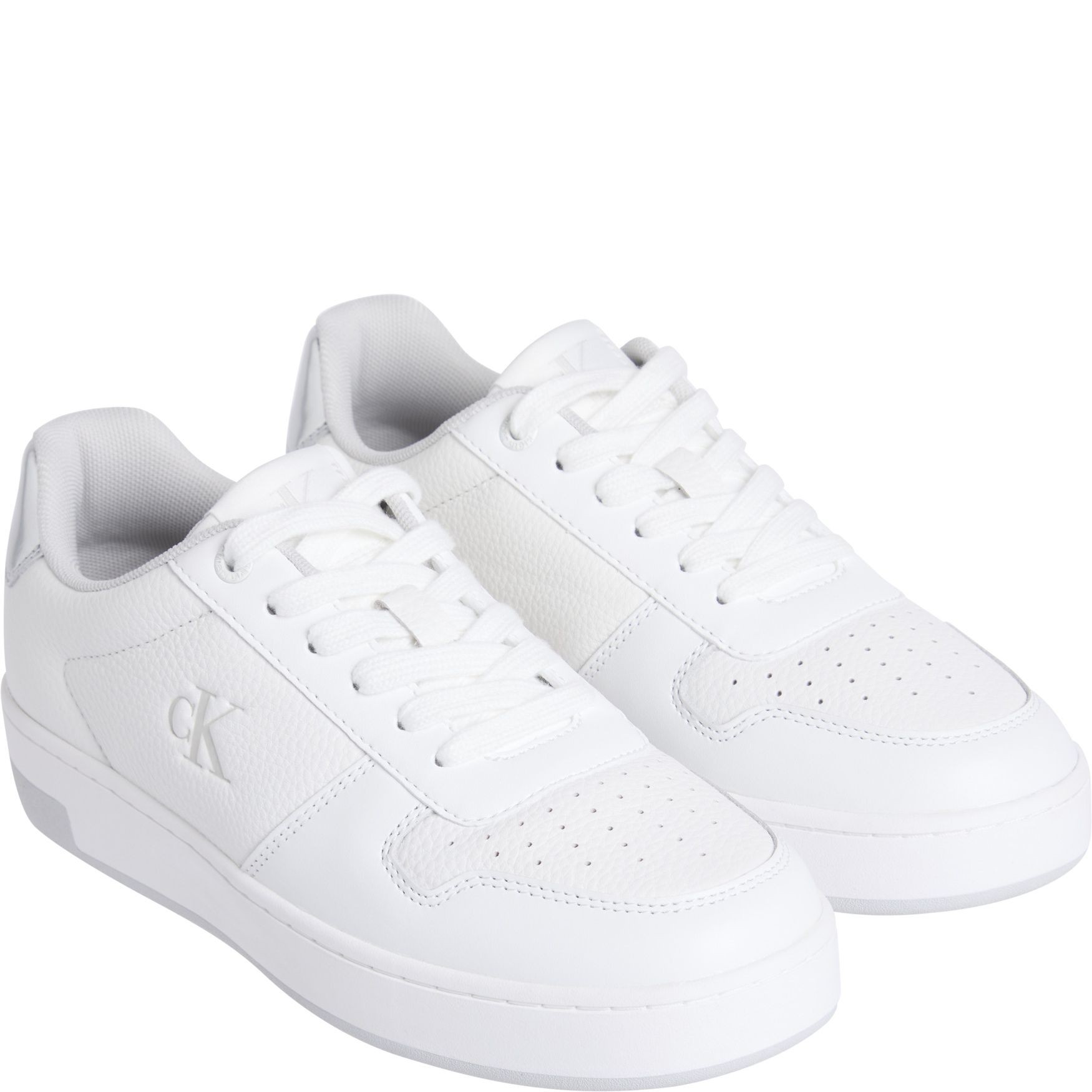 CALVIN KLEIN JEANS Laisvalaikio bateliai moterims, Balta, Basket cupsole low sneaker 1