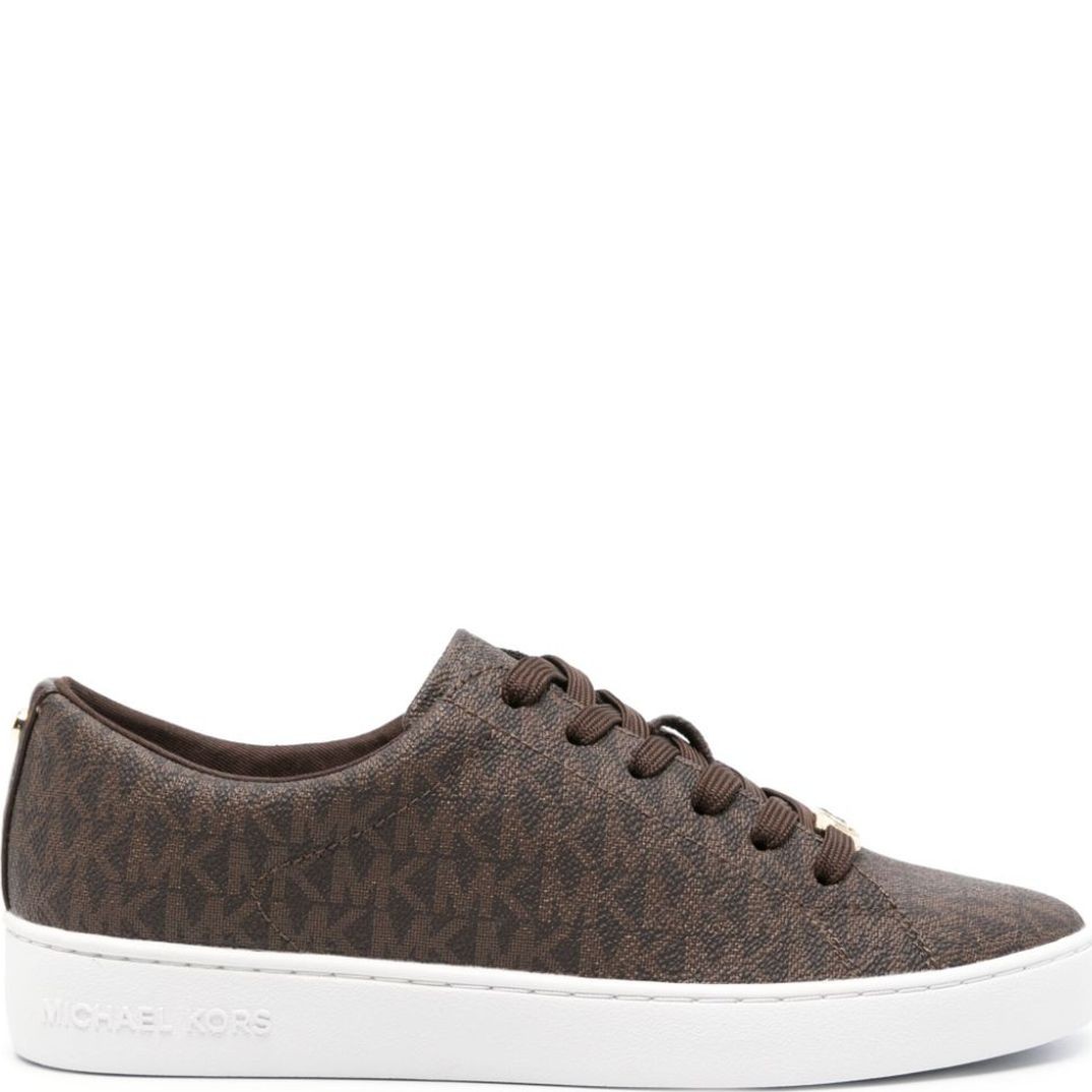 MICHAEL KORS Laisvalaikio bateliai moterims, Ruda, Keaton lace up 1