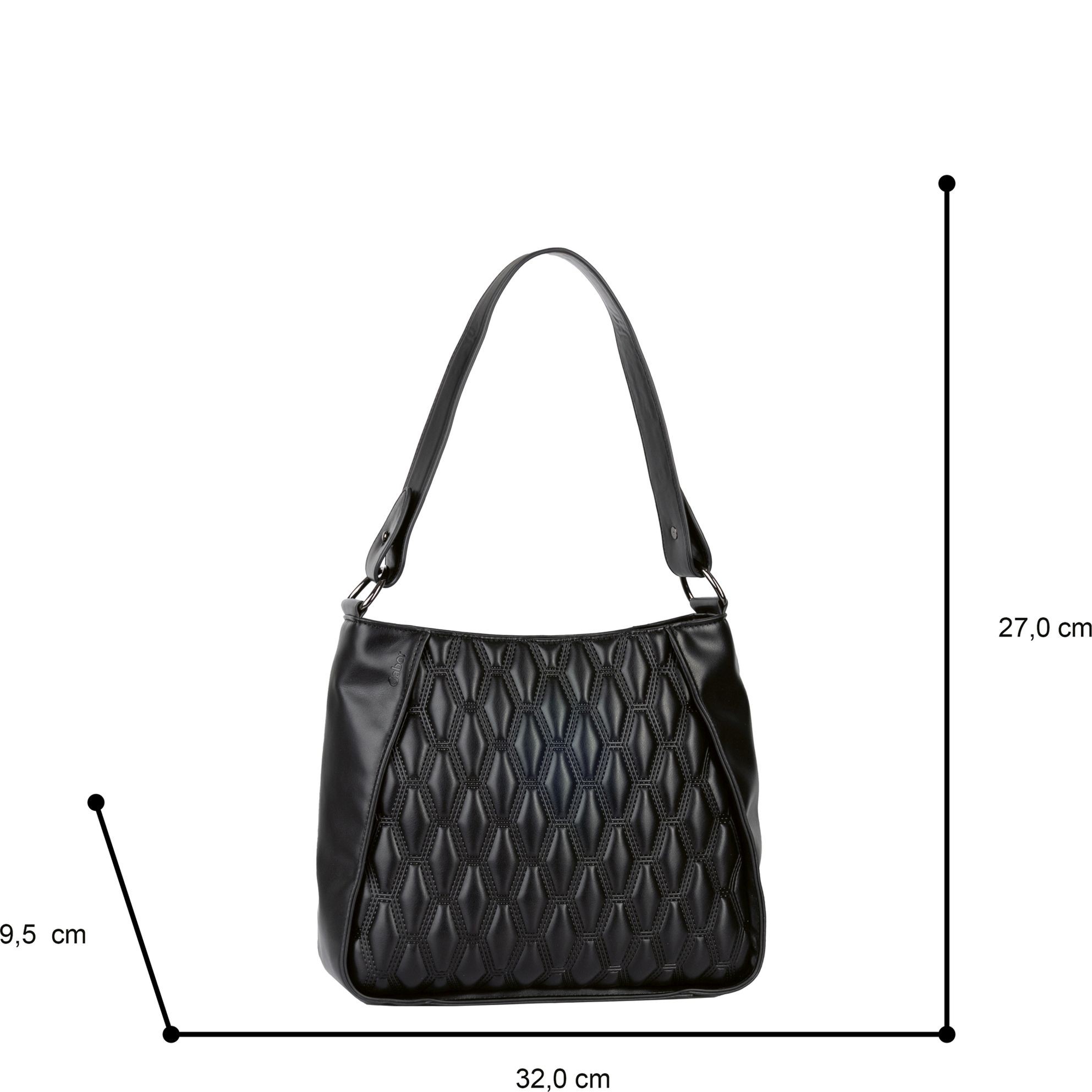 GABOR Rankinė, krepšys moterims, Juoda, Benira bag 5