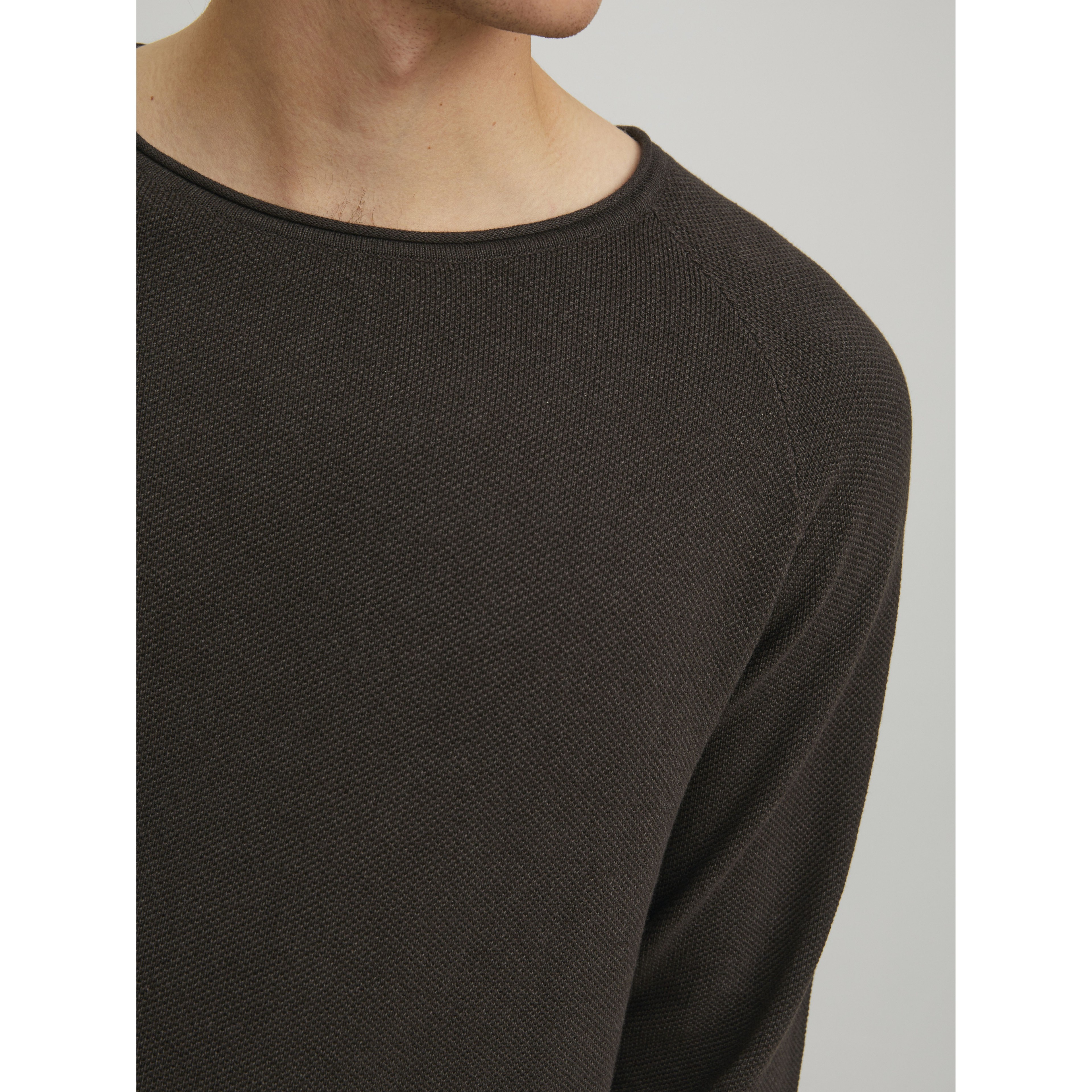 JACK & JONES Megztinis vyrams, Ruda, Megztiniai 5