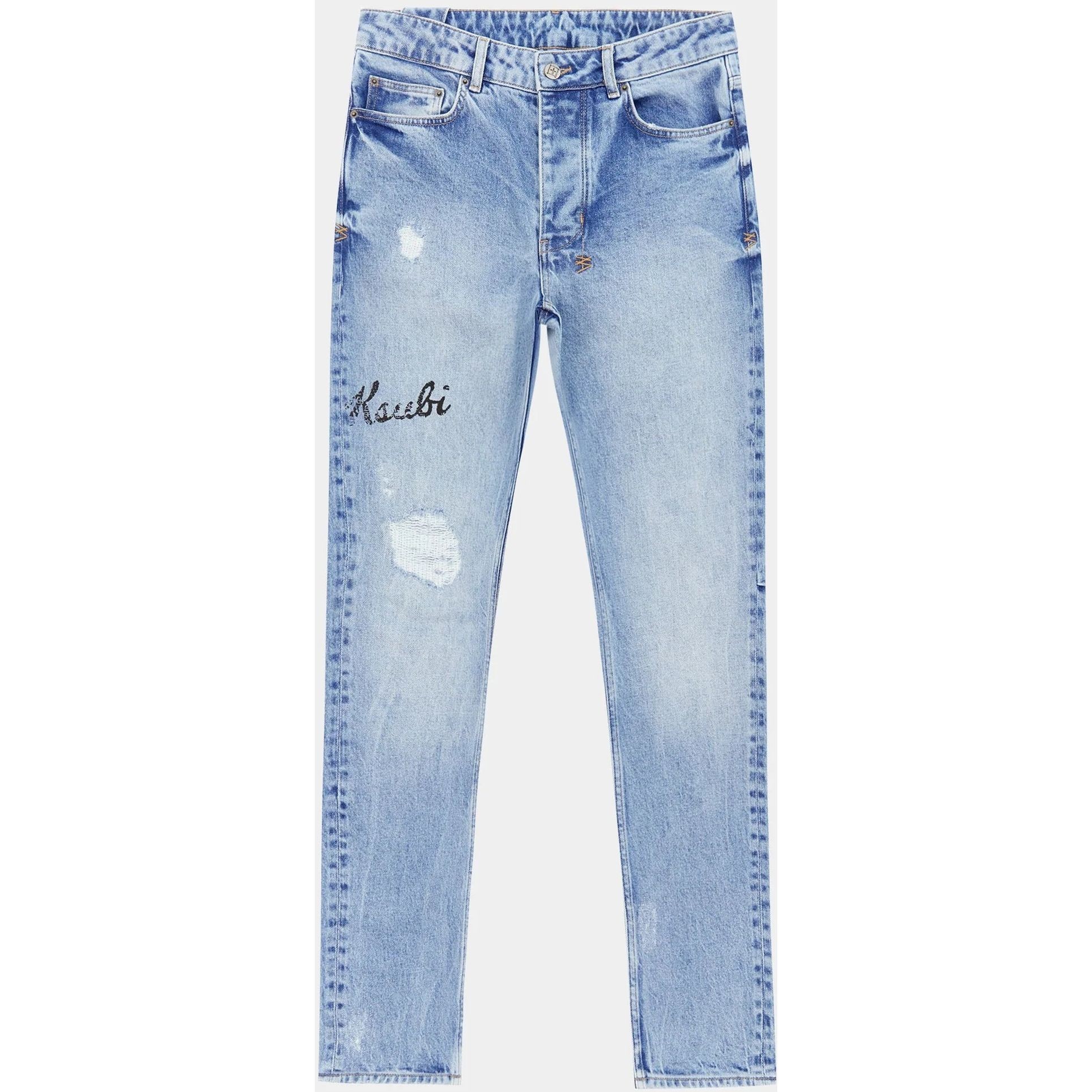 KSUBI Aptempti džinsai vyrams, Mėlyna, Chitch autograph jeans 1