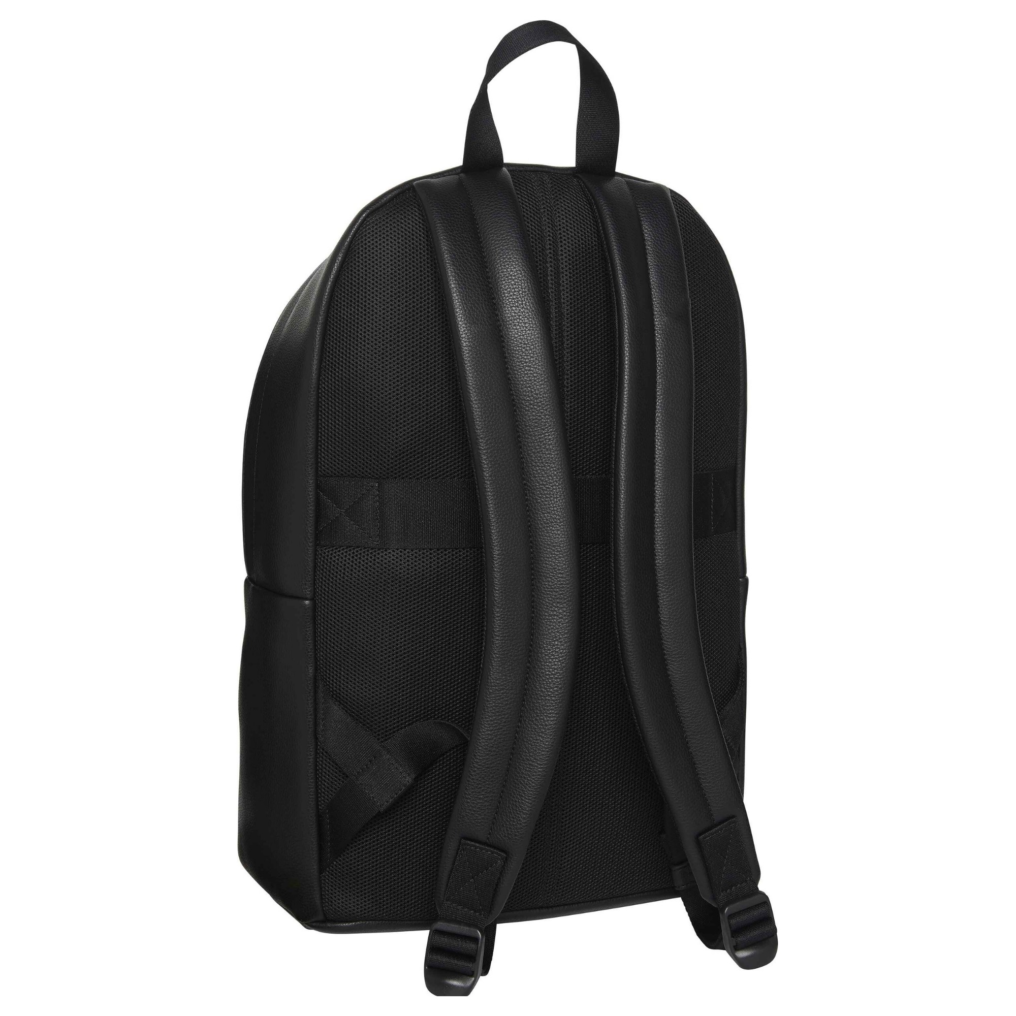 CALVIN KLEIN Kuprinė vyrams, Juoda, raised round backpack 2