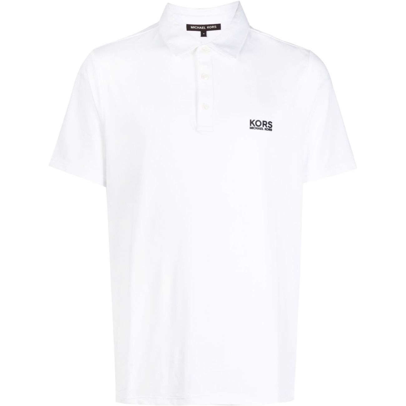 MICHAEL KORS Polo marškiniai trumpos rank. vyrams, Balta, Golf chest logo polo