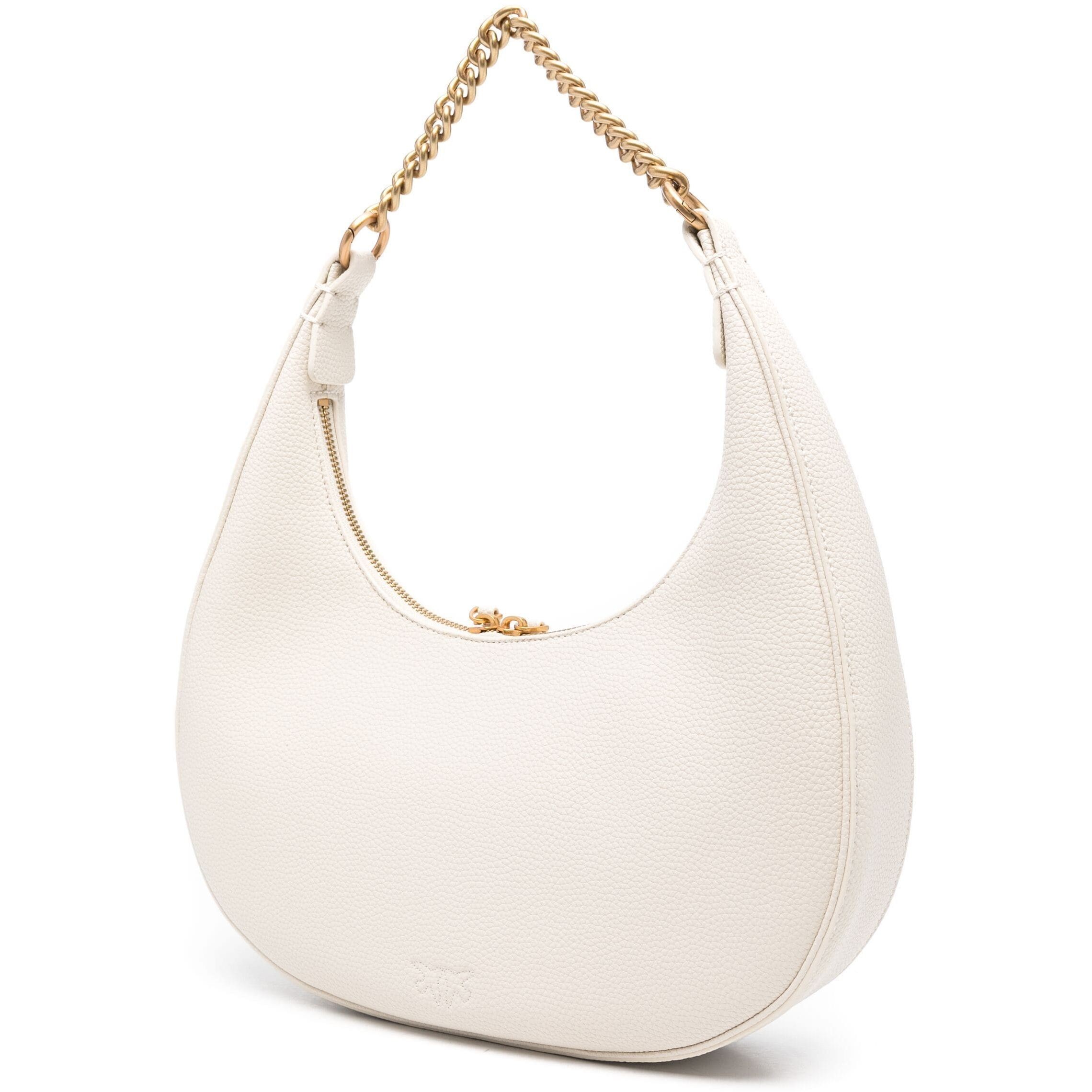 PINKO Rankinė moterims, Balta, Brioche handle bag 2