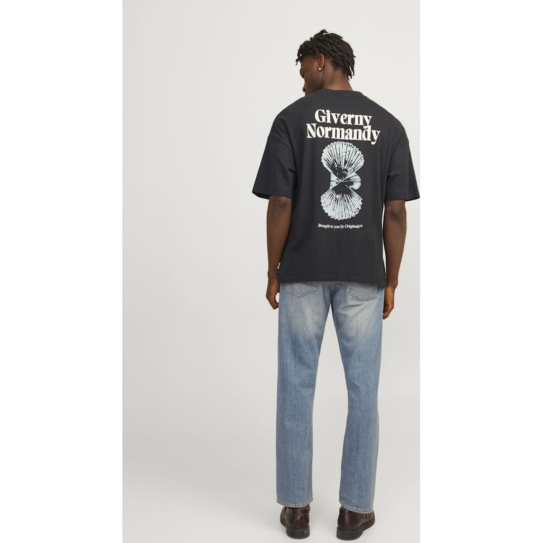 JACK & JONES Marškinėliai vyrams, Juoda, Jormilos t-shirts 4