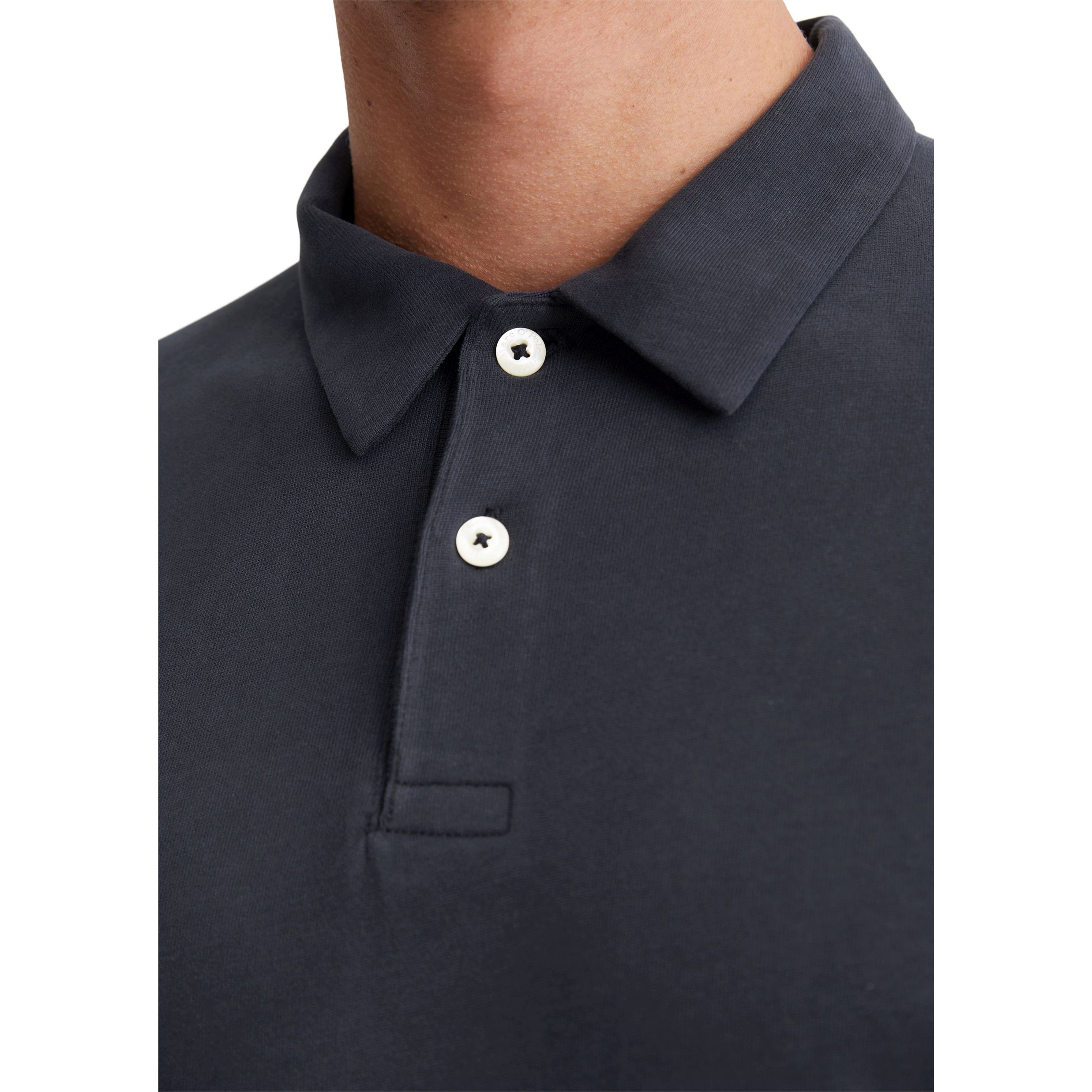 MARC O'POLO Polo marškiniai ilgos rank. vyrams, Mėlyna, Polo long 429204255078 4