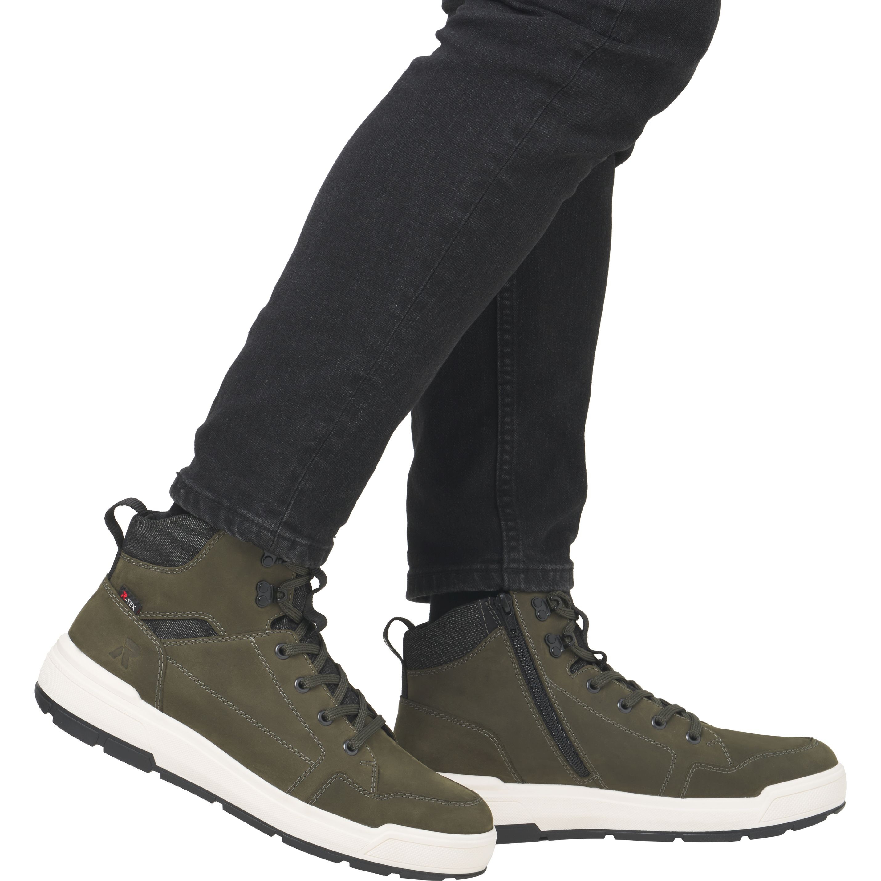 RIEKER EVOLUTION Aulinukai vyrams, Žalia, Men's boots 11