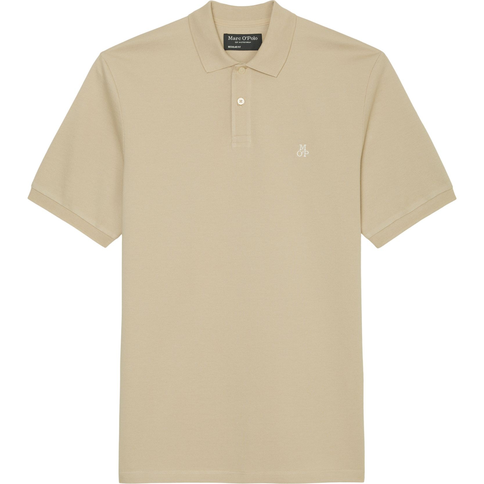 MARC O'POLO Polo marškiniai trumpos rank. vyrams, Smėlio 1