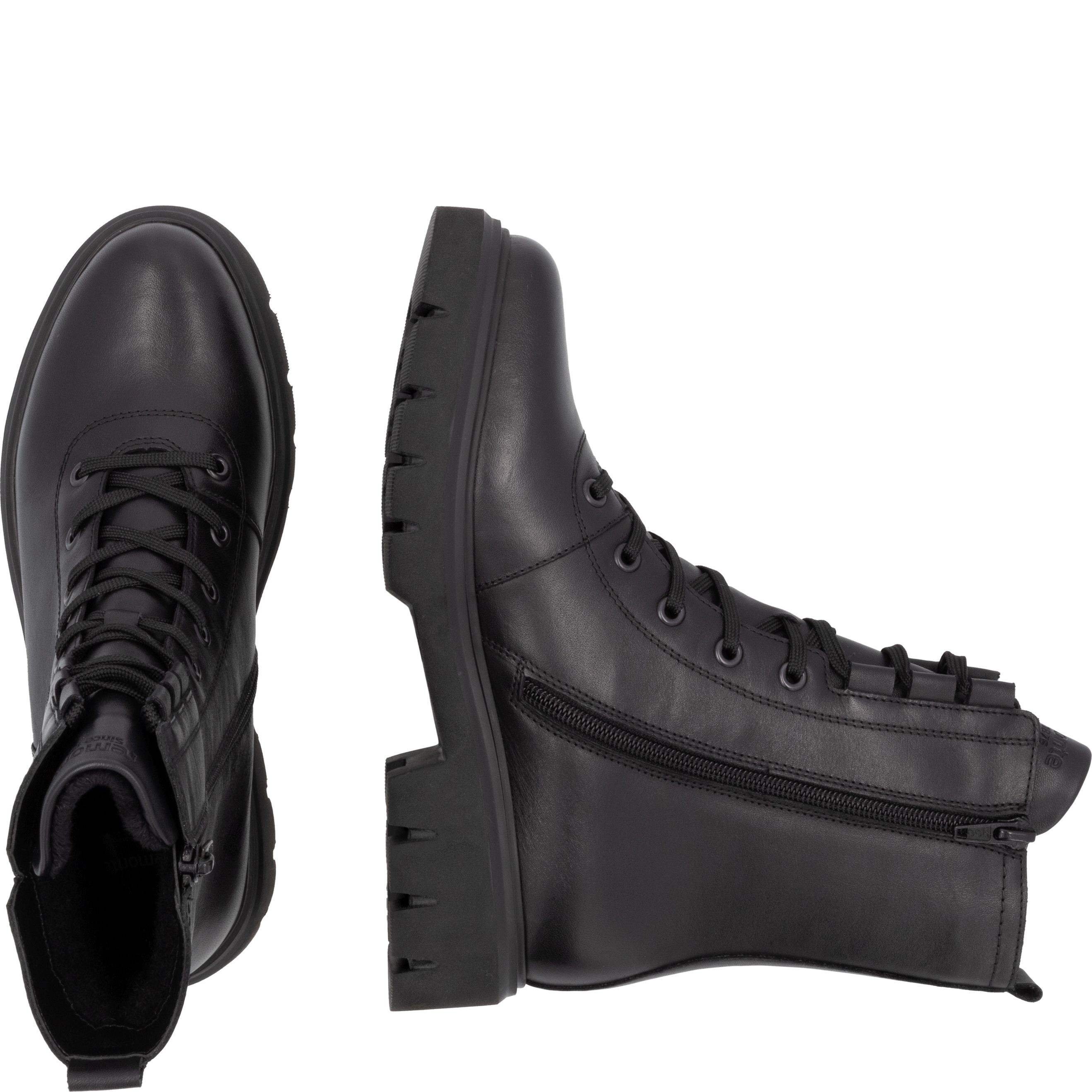 REMONTE Aulinukai moterims, Juoda, Ladies mid height boots 11