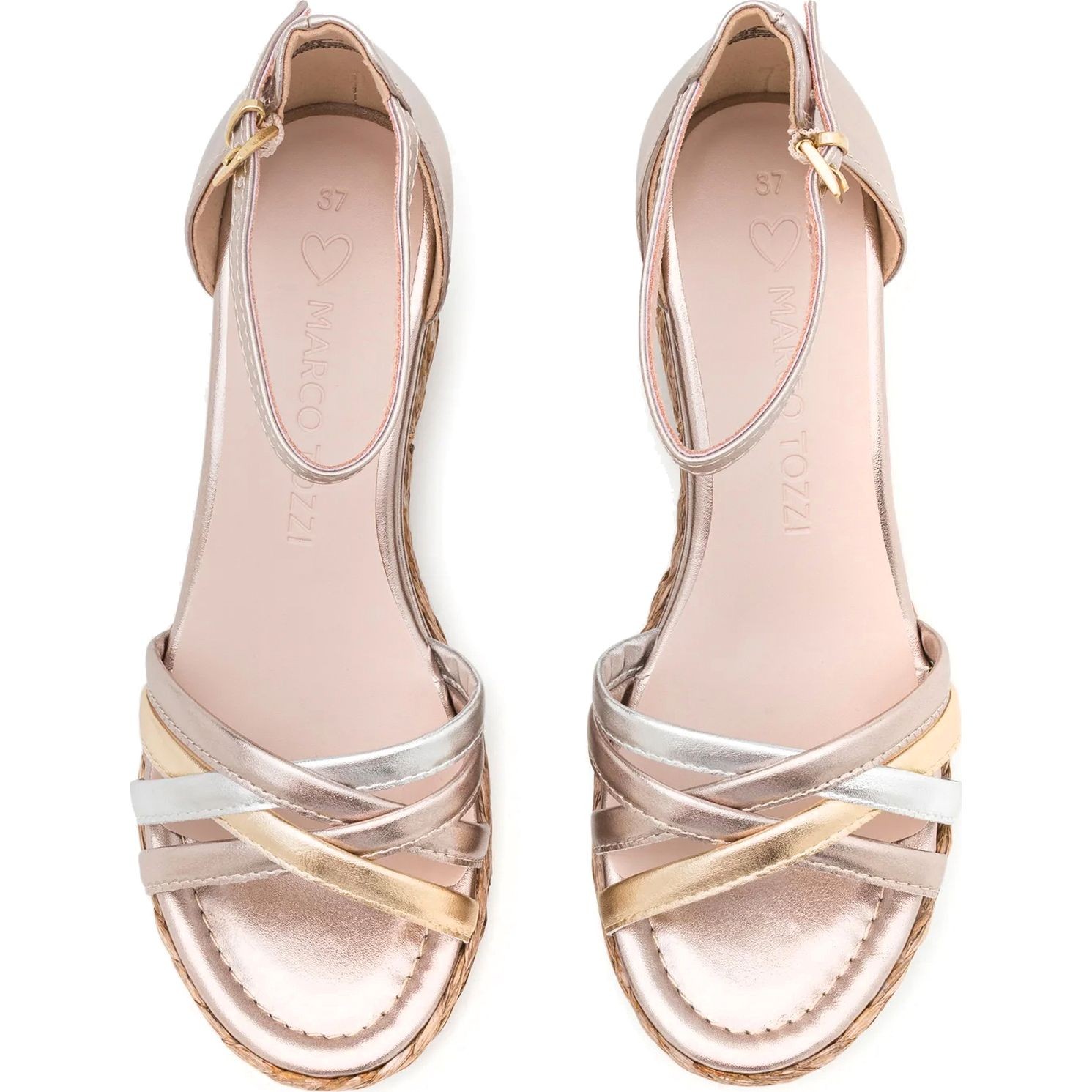 MARCO TOZZI Basutės moterims, Marga, SANDALS 4