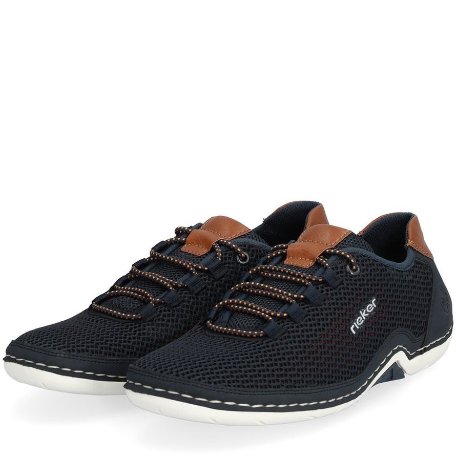 RIEKER Laisvalaikio bateliai vyrams, Mėlyna, LEISURE 10