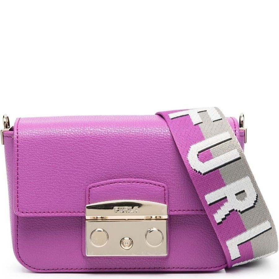 FURLA Rankinė per petį moterims, purple, Metropolis mini crossbody 1