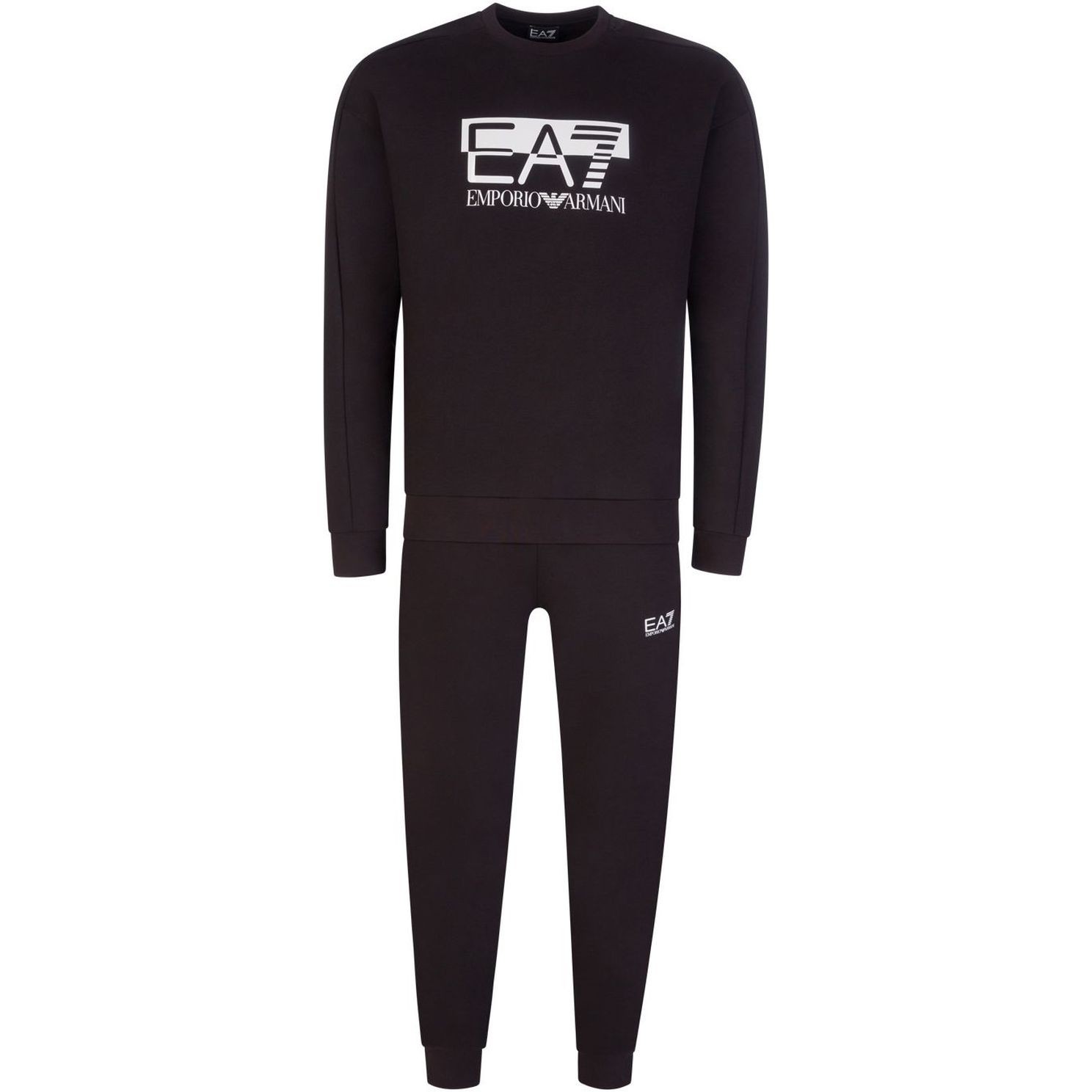 EA7 Sportinis kostiumas vyrams, Juoda, Tracksuit 1