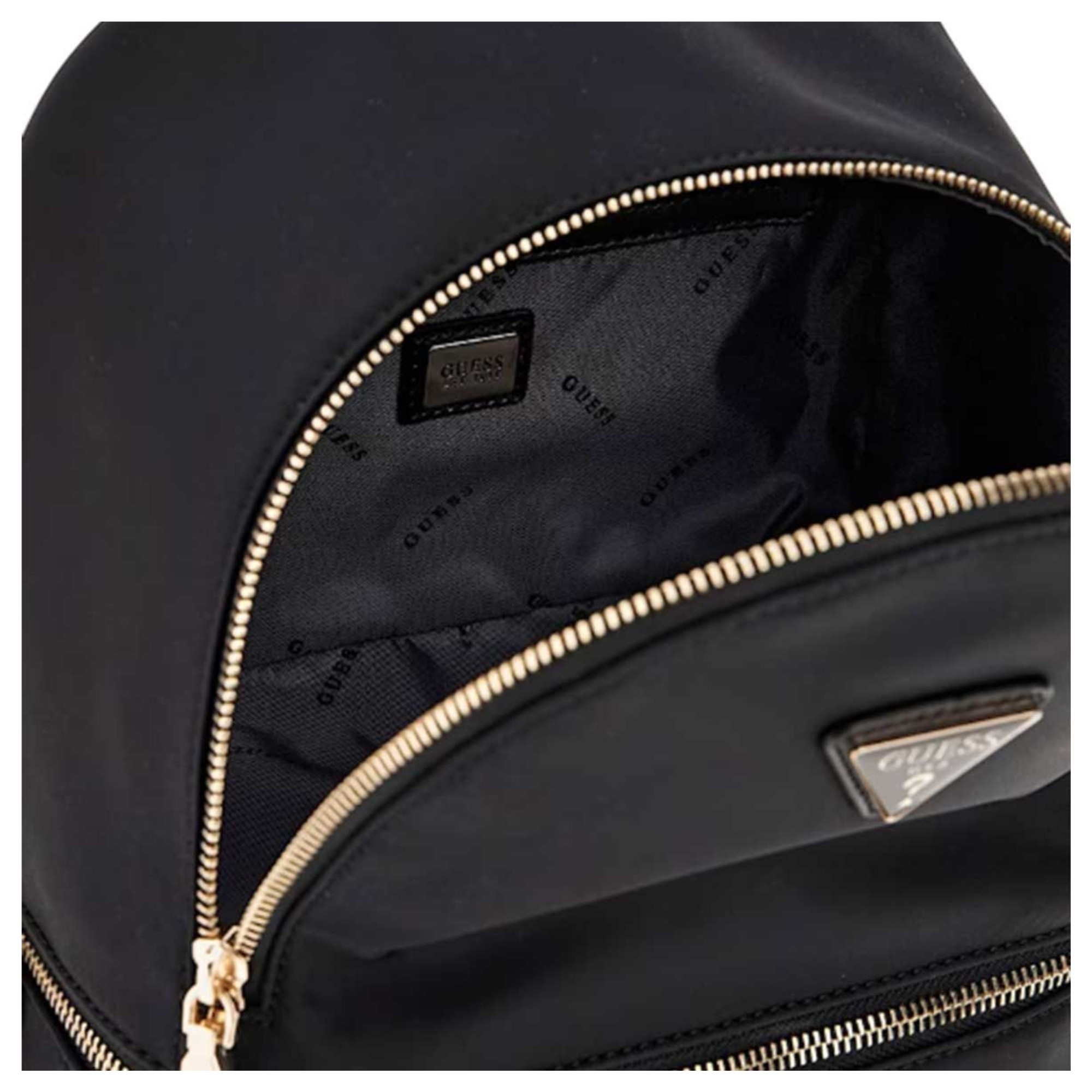 GUESS Kuprinė, Juoda, Follie small backpack 3