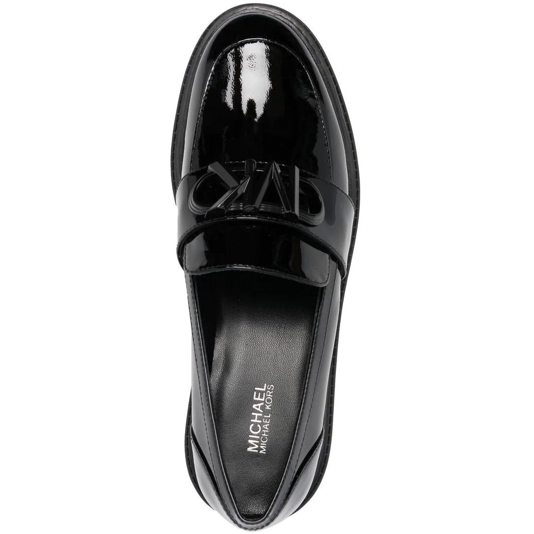 MICHAEL KORS Loaferiai moterims, Juoda, Parker lug loafer 4