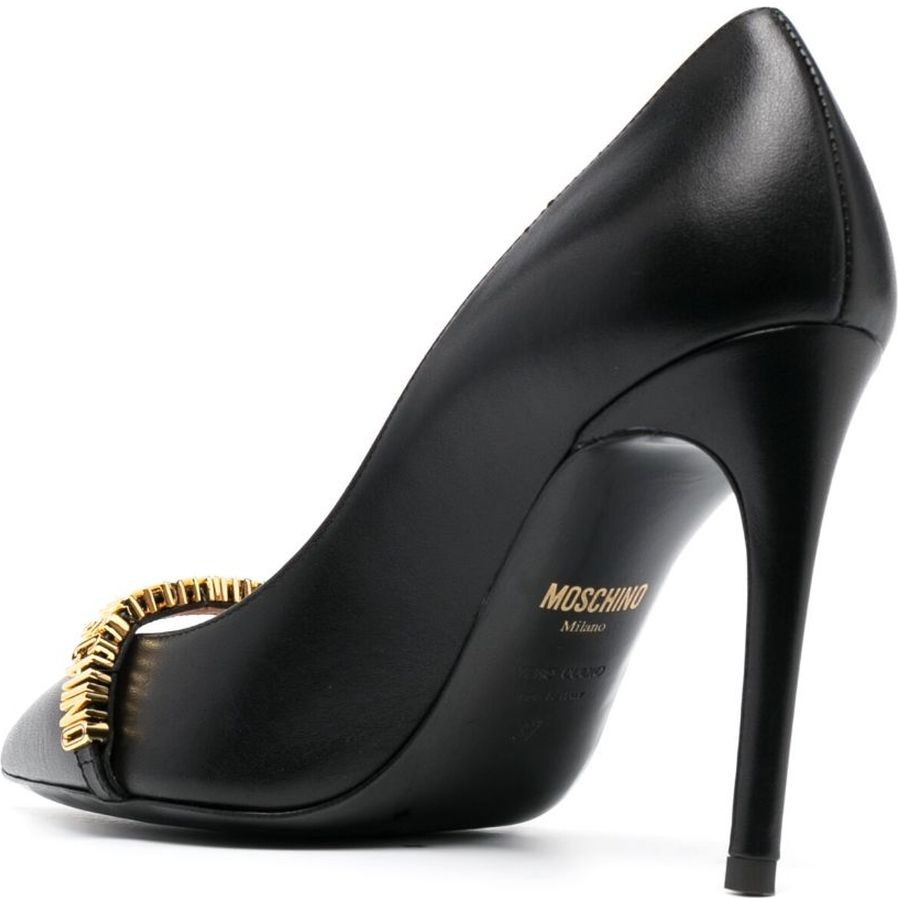 MOSCHINO Aukštakulniai moterims, Juoda, Pumps 3