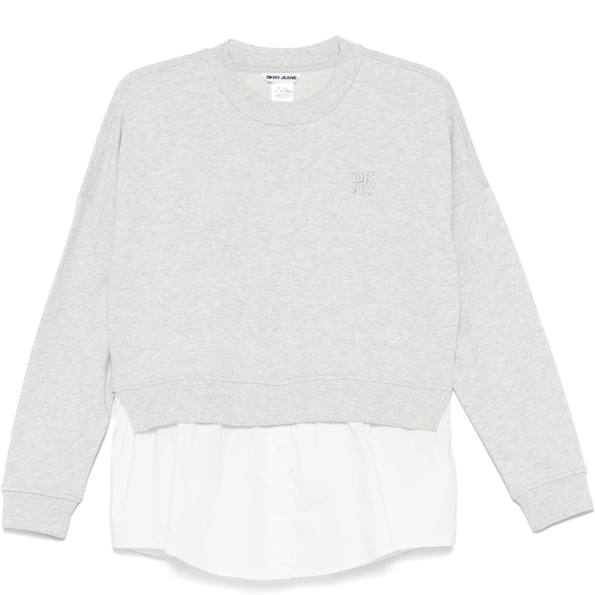 DKNY Sportinis nertinis moterims, Pilka, Sweatshirt with popl 1