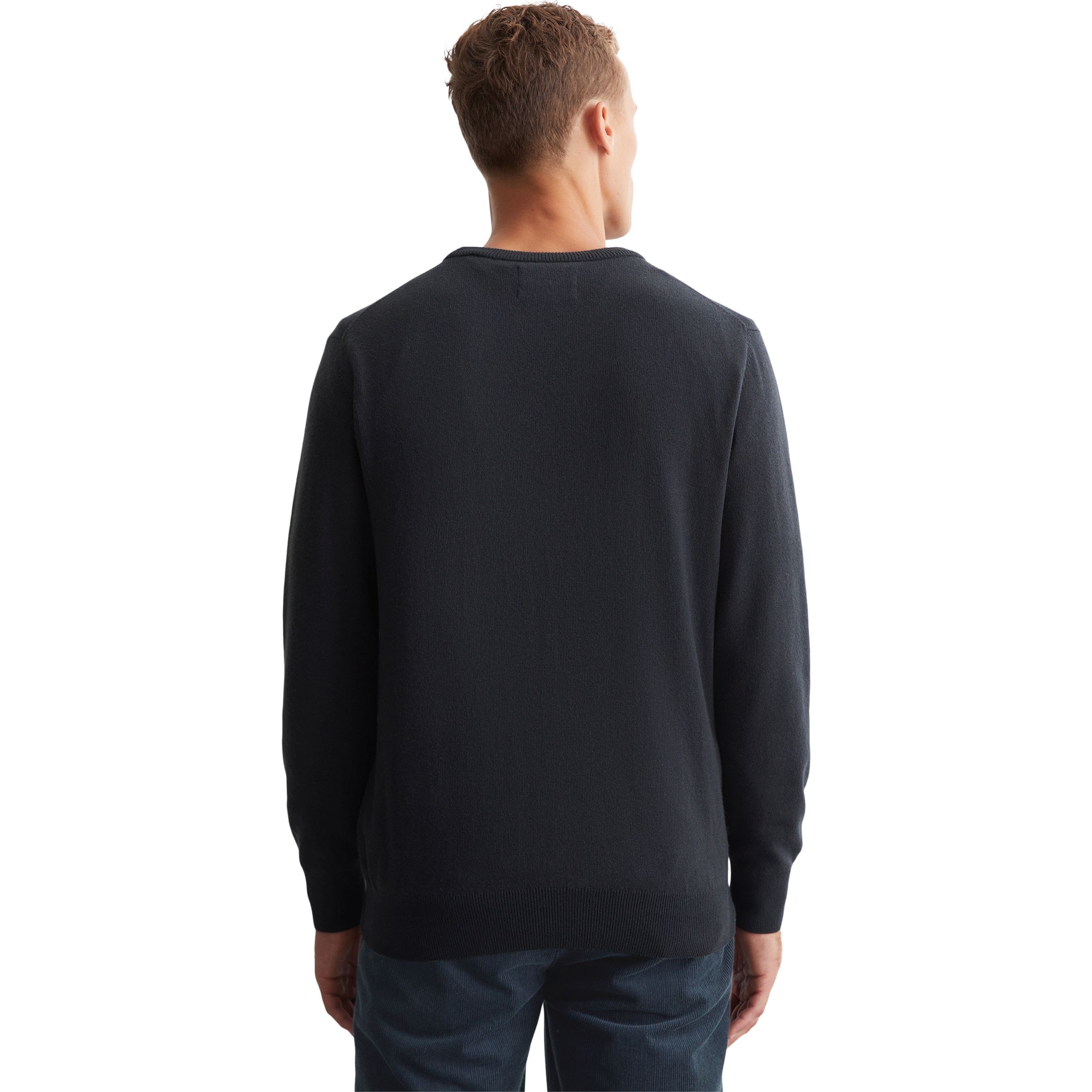 MARC O'POLO Megztinis vyrams, Mėlyna, Pullover M29514460504 3