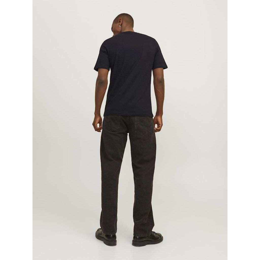 JACK & JONES Marškinėliai vyrams, Juoda, JPRSTAR TEE SS CREW 2
