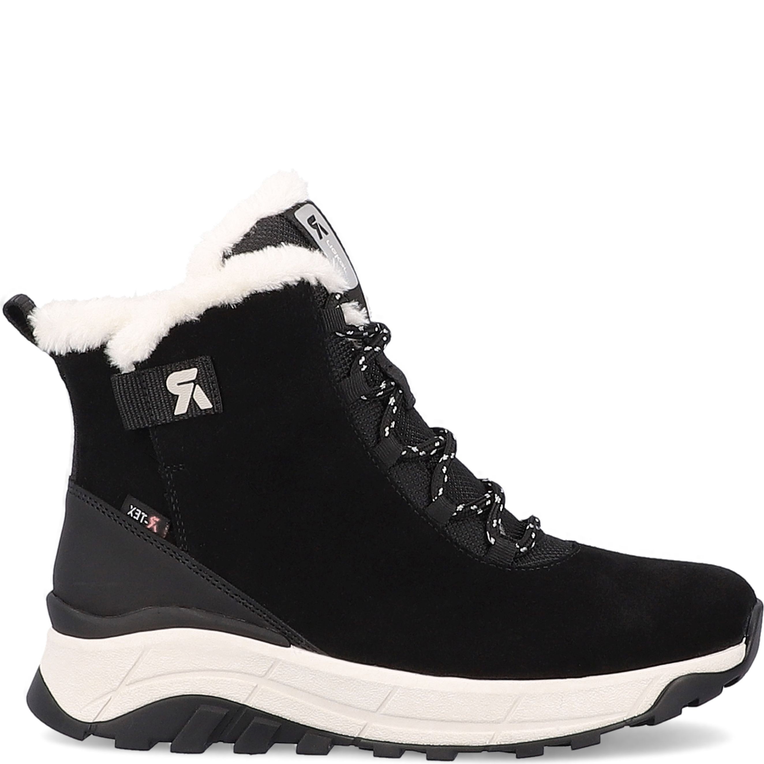 RIEKER Aulinukai moterims, Juoda, BOOTIES 2