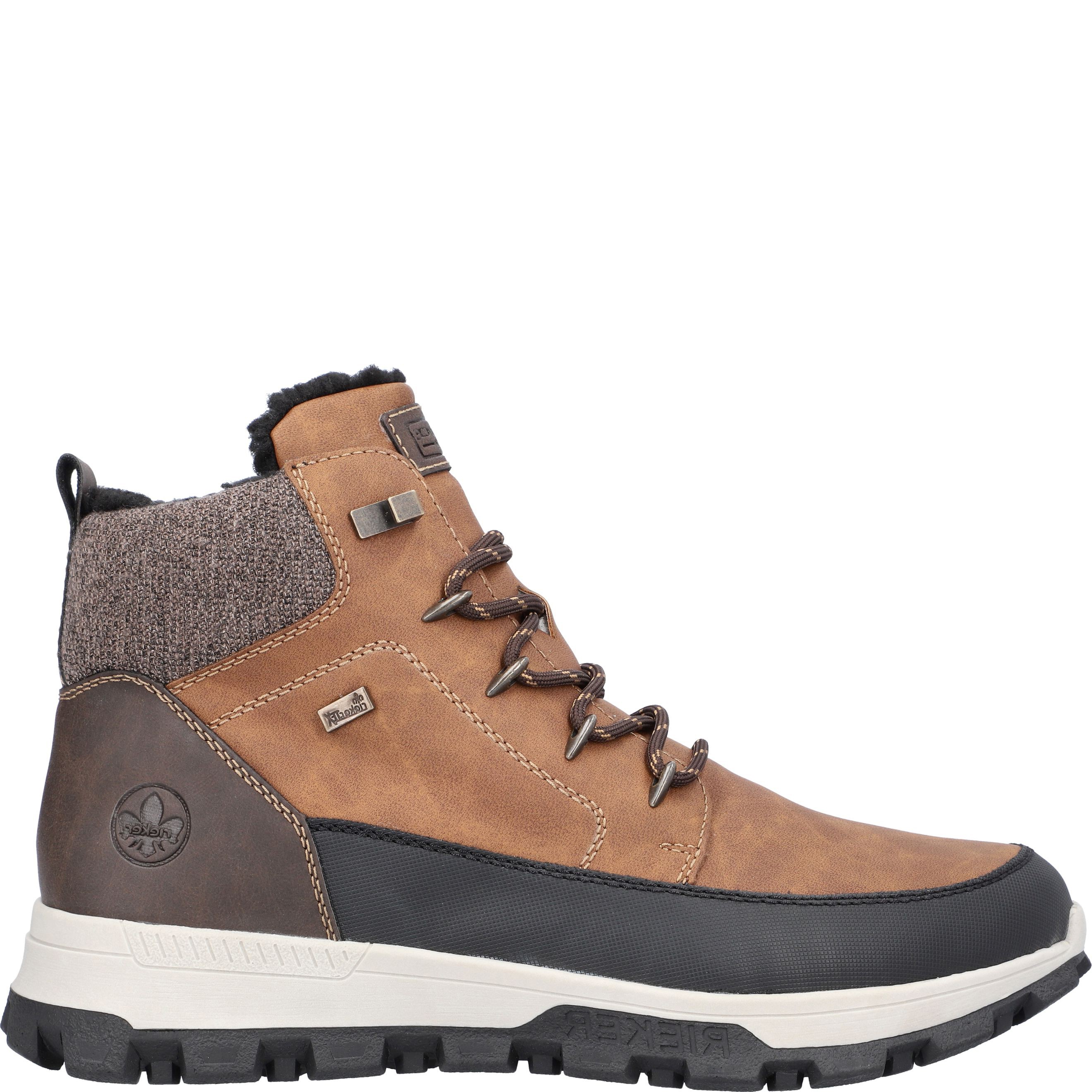 RIEKER Aulinukai vyrams, Ruda, BOOTIES 5