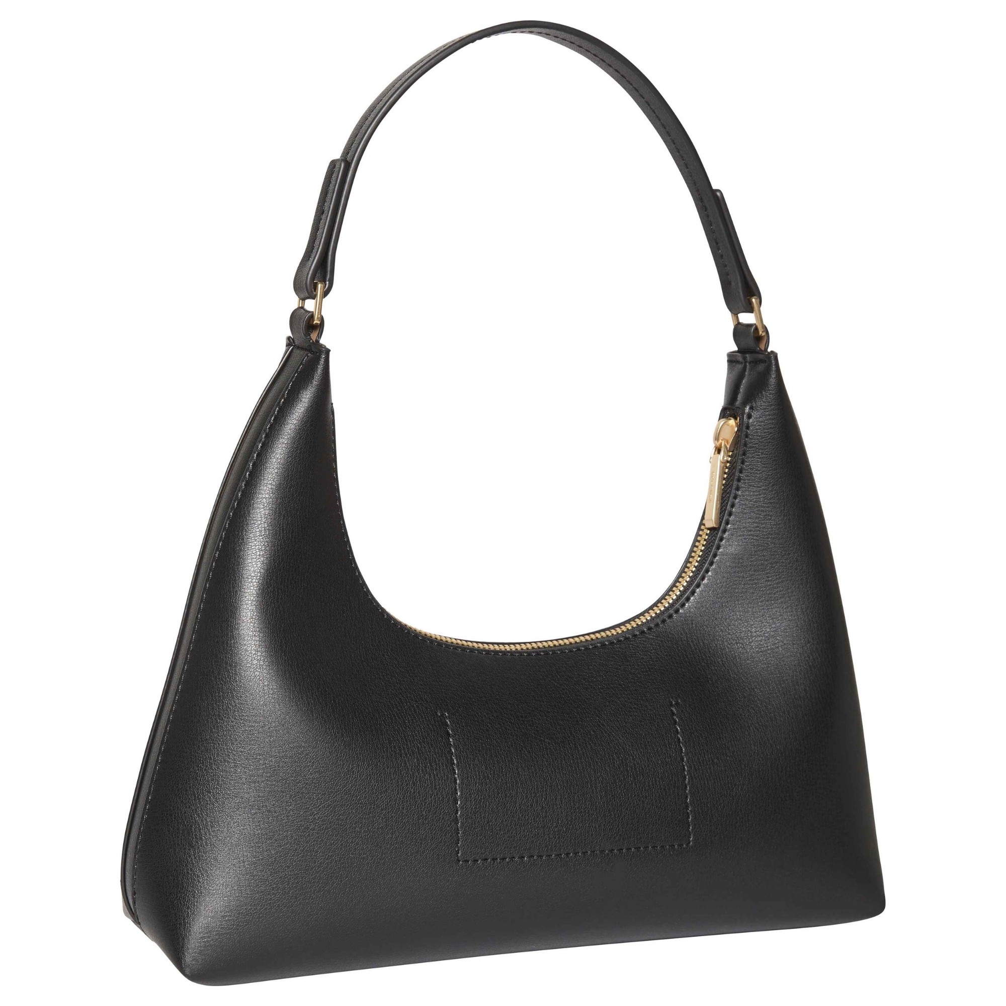 CALVIN KLEIN Rankinė per petį moterims, Juoda, foil logo conv shou?lder bag 2