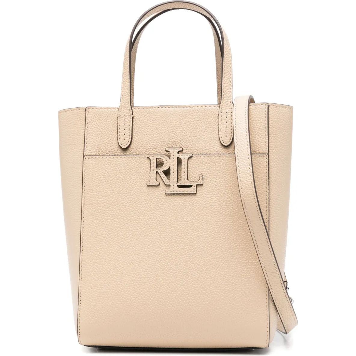 LAUREN RALPH LAUREN Pirkinių krepšys moterims, Smėlio, Cmryn sm shp tote small 1