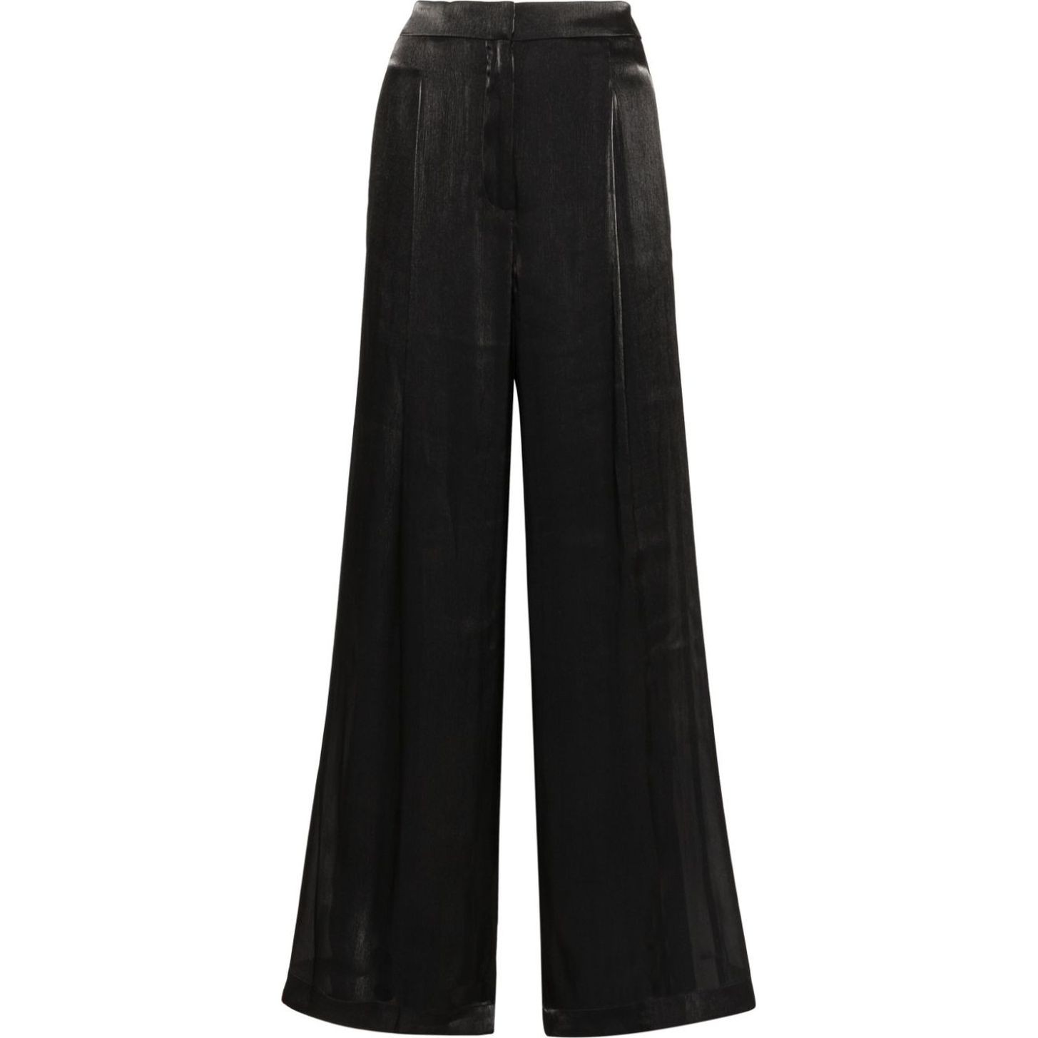 MICHAEL KORS Platūs džinsai moterims, Juoda, Iridescent wide leg pants