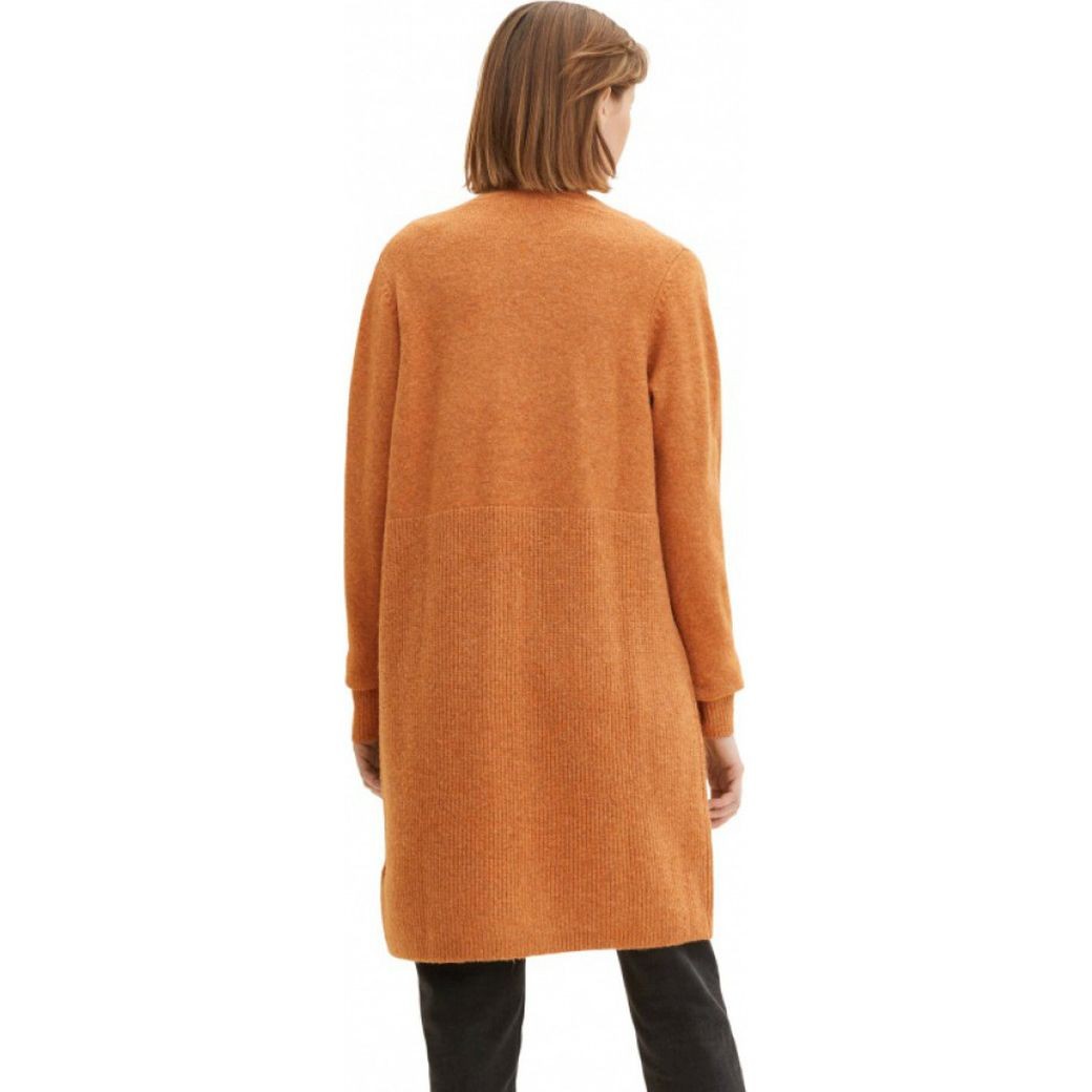 TOM TAILOR Kardiganas moterims, Ruda, Kardiganas 3